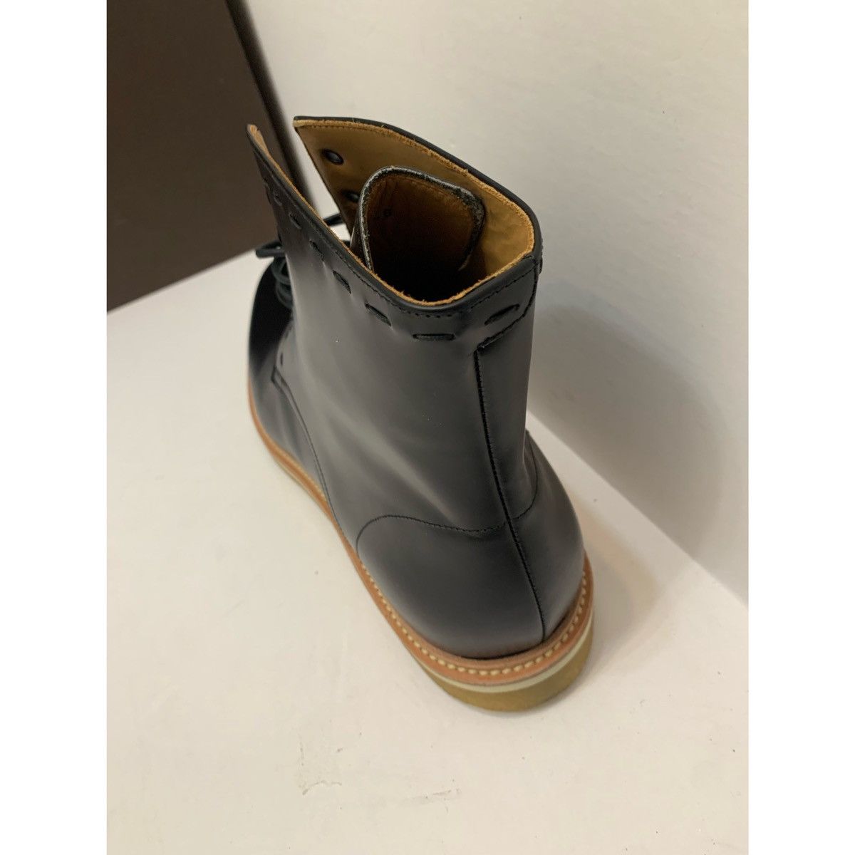 Armando Cabral ARMANDO CABRAL BLACK LACE UP BOOTS Size US 11 / EU 44 - 9 Thumbnail
