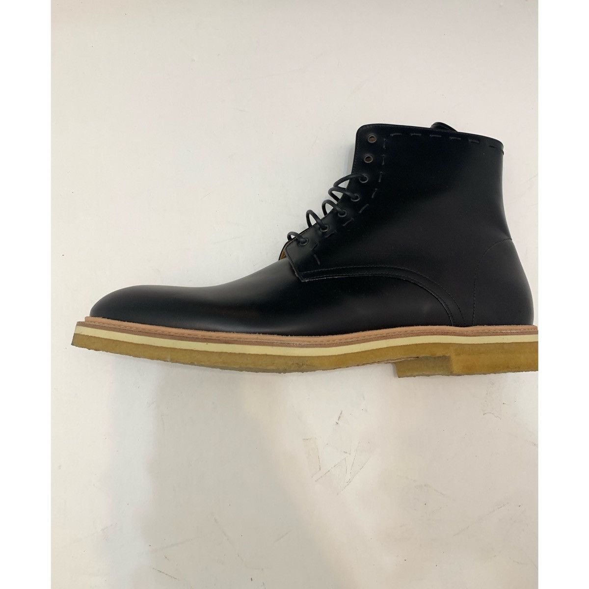 Armando Cabral ARMANDO CABRAL BLACK LACE UP BOOTS Size US 11 / EU 44 - 11 Thumbnail