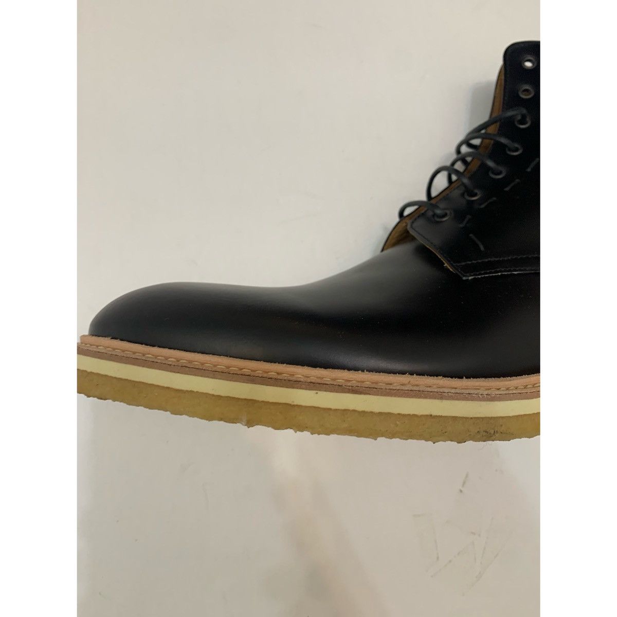 Armando Cabral ARMANDO CABRAL BLACK LACE UP BOOTS Size US 11 / EU 44 - 12 Thumbnail