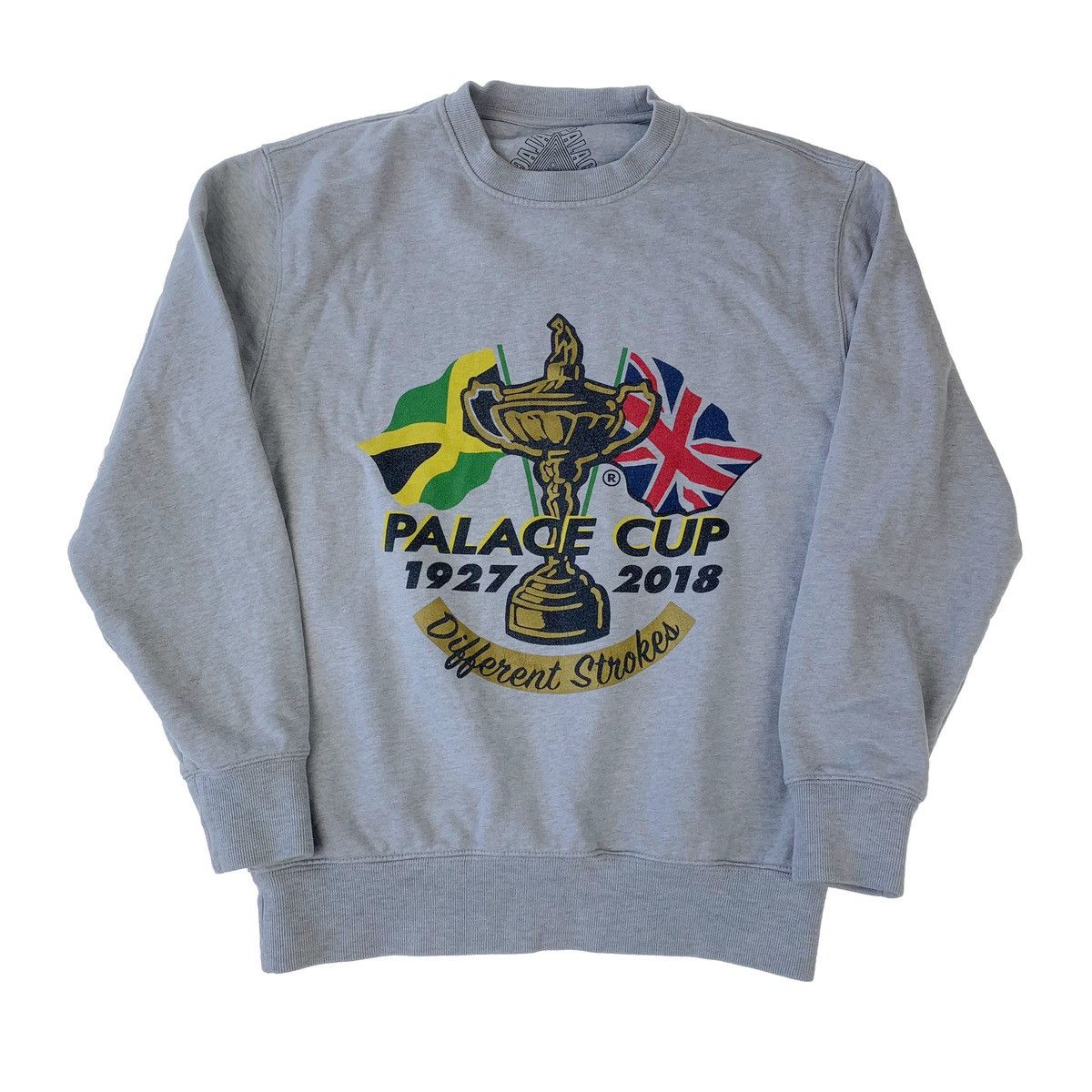 Palace Palace Par Grey Sweatshirt Size US S / EU 44-46 / 1 - 2 Thumbnail