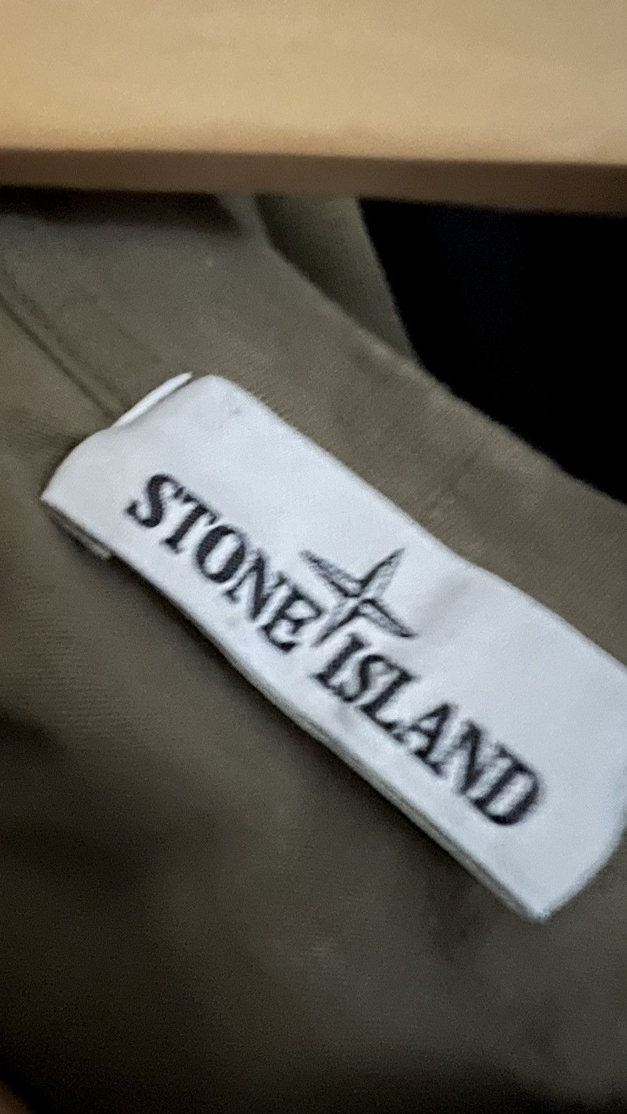 Stone Island Stone Island Khaki Long Sleeve T Shirt Size US S / EU 44-46 / 1 - 4 Thumbnail