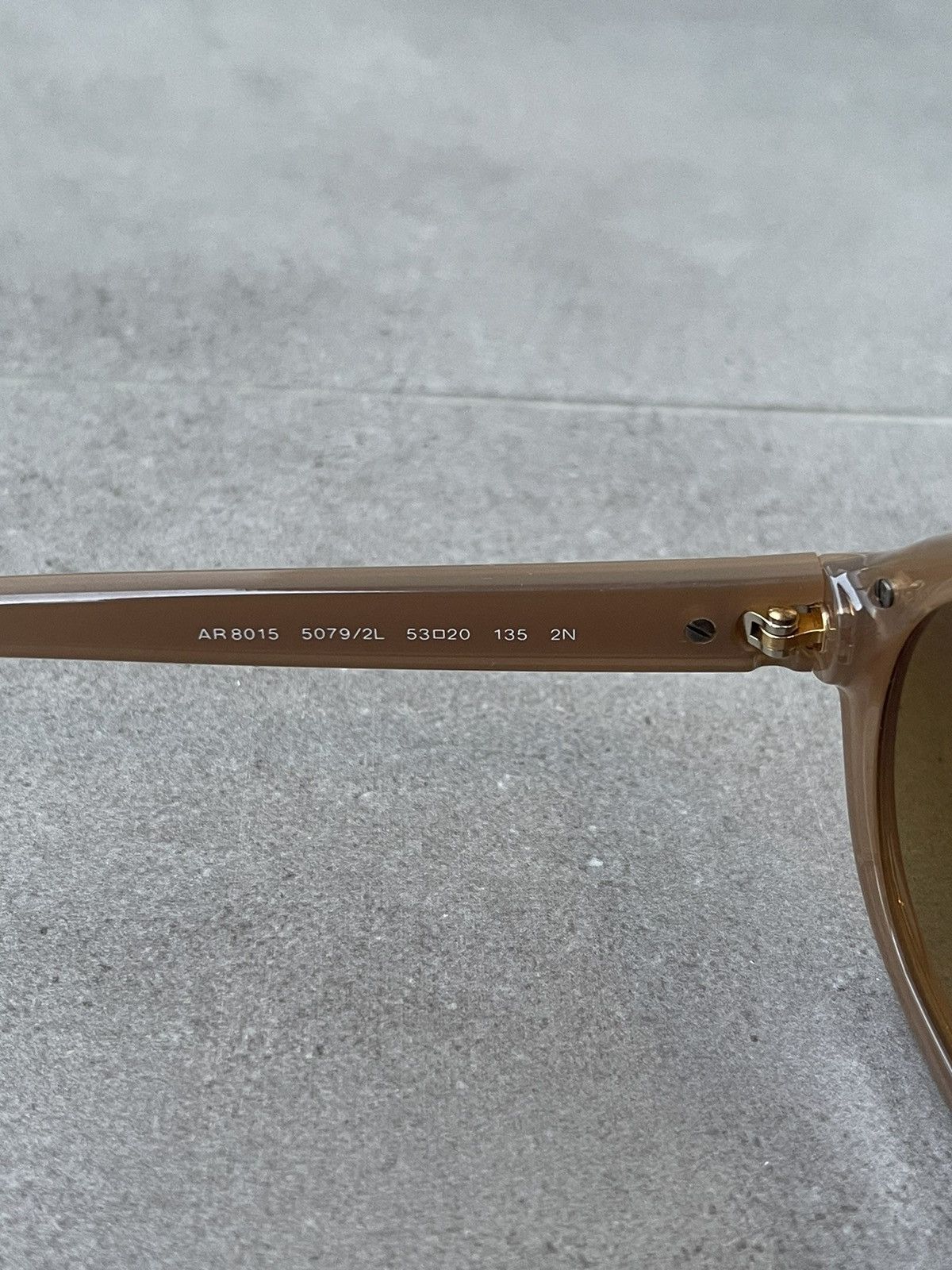 Emporio Armani Giorgio Armani AR8015 5079/2L Cobain Gold Sunglasses Size ONE SIZE - 8 Thumbnail