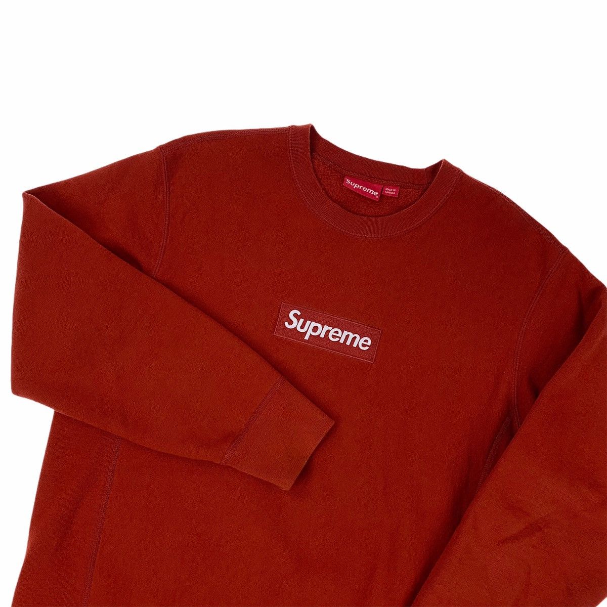 Supreme Rust Box Logo | Grailed