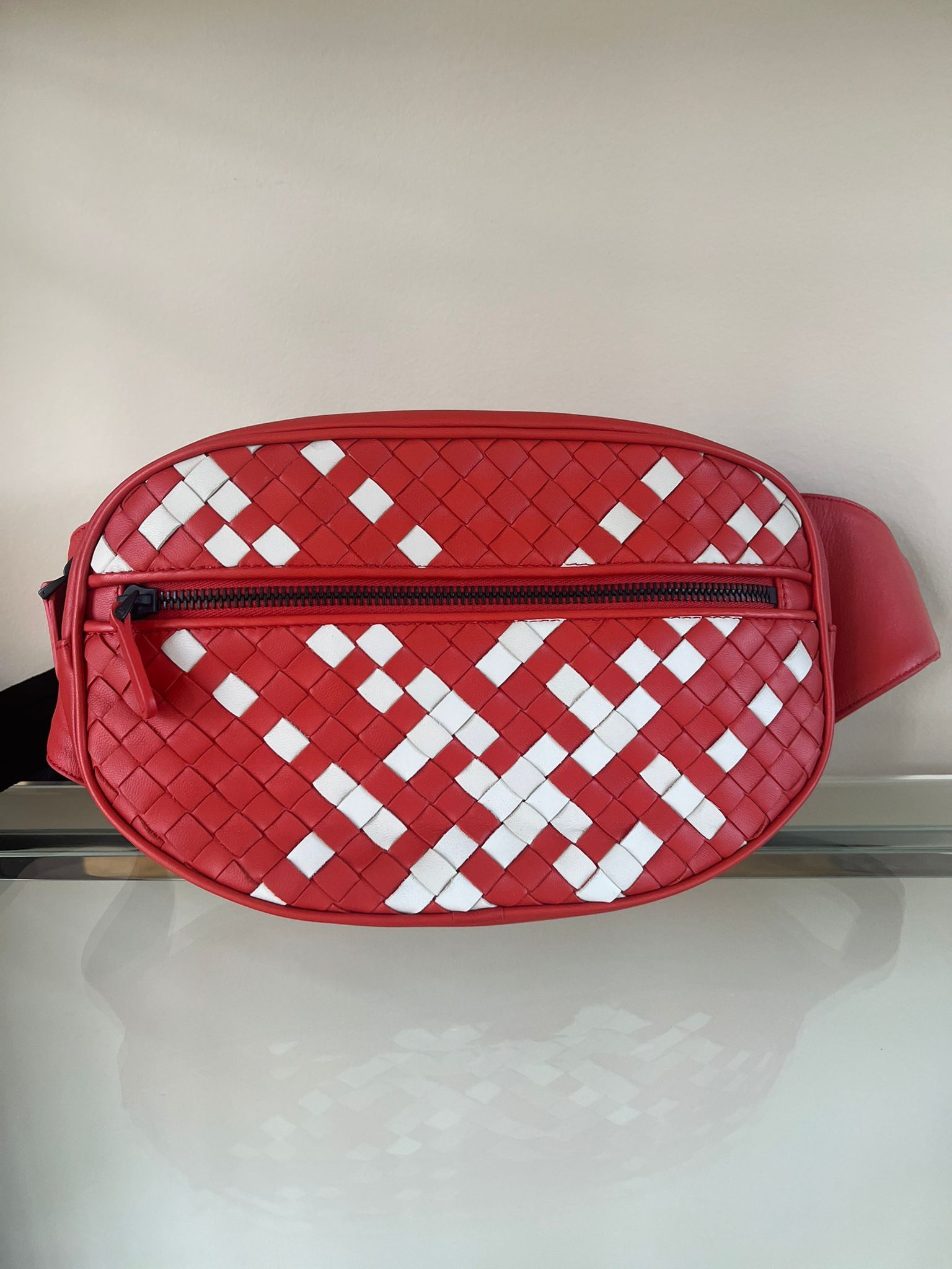 Bottega Veneta Intrecciato Belt Bag in Nappa in Multicolor Size ONE SIZE - 2 Thumbnail