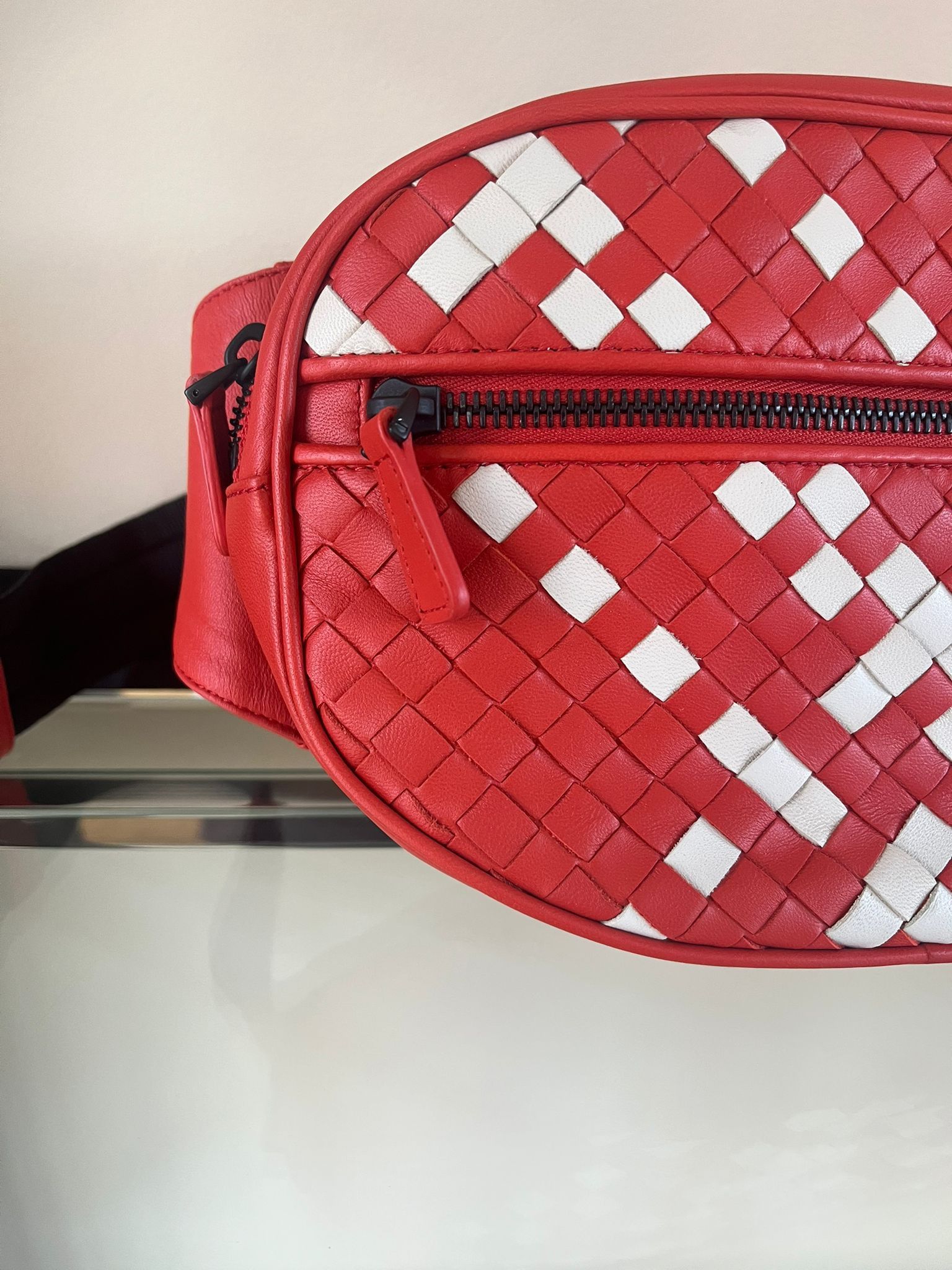 Bottega Veneta Intrecciato Belt Bag in Nappa in Multicolor Size ONE SIZE - 3 Thumbnail