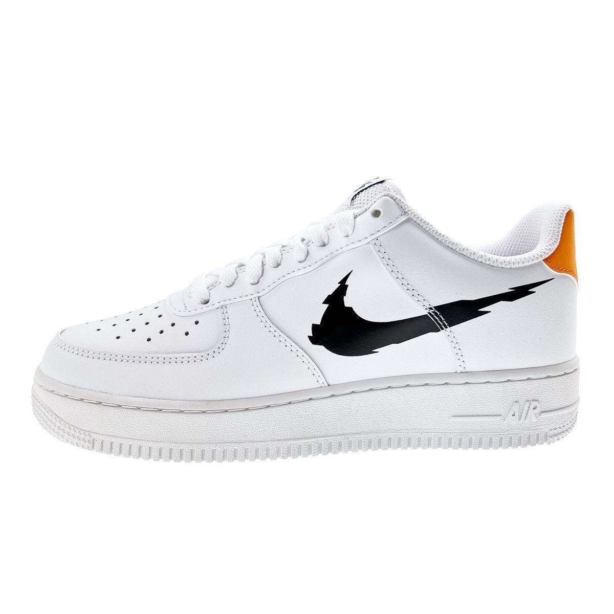 Nike Nike Air Force 1 ‘07 Glitch Swoosh Size US 10 / EU 43 - 2 Thumbnail