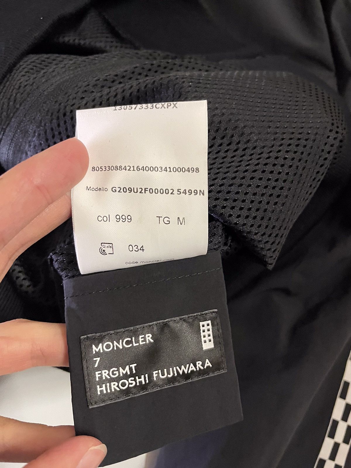 Fragment Design × Moncler Moncler Genius x Fragment Design Track Jacket (0482) Size M / US 6-8 / IT 42-44 - 11 Thumbnail