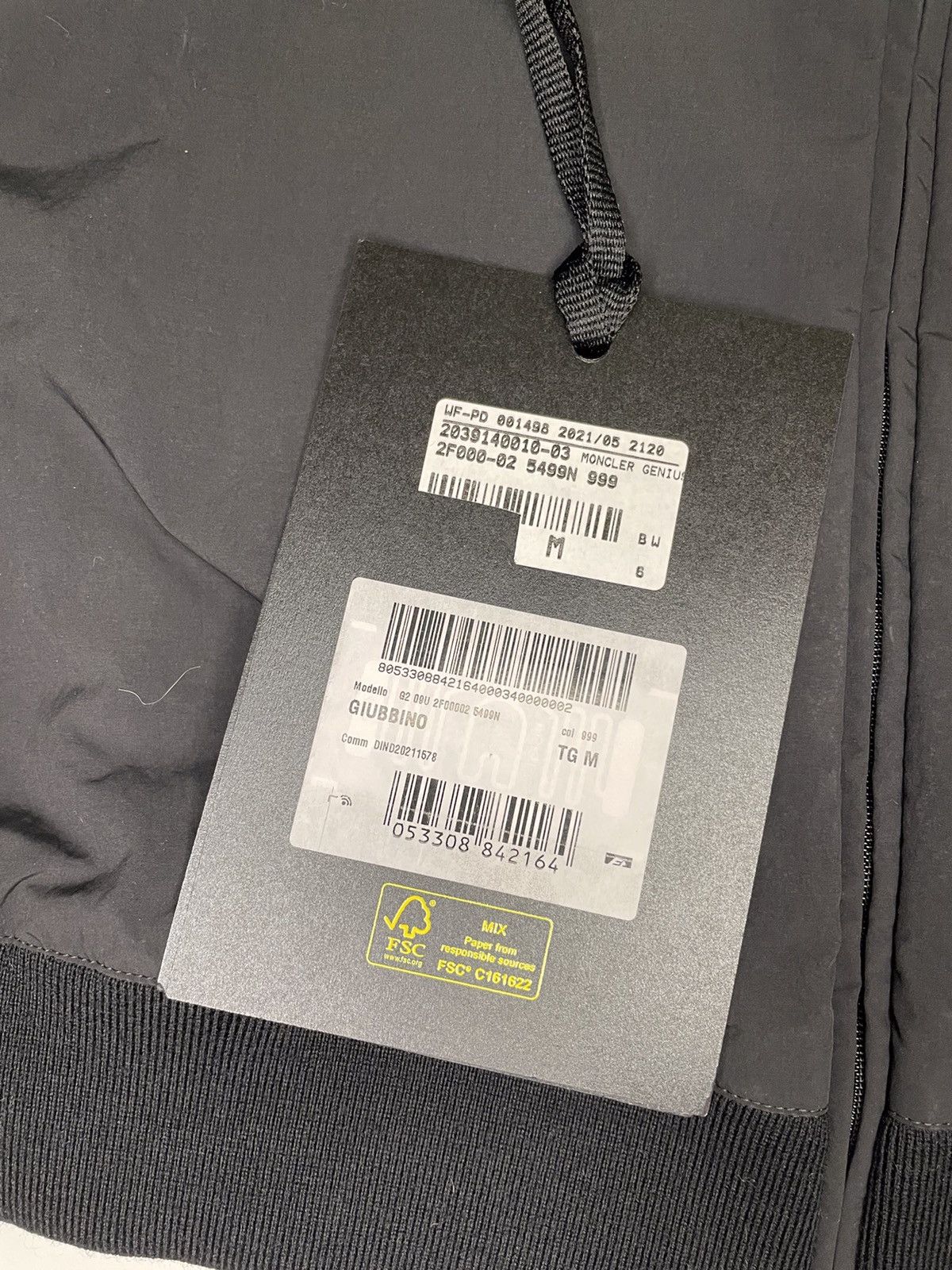 Fragment Design × Moncler Moncler Genius x Fragment Design Track Jacket (0482) Size M / US 6-8 / IT 42-44 - 8 Thumbnail