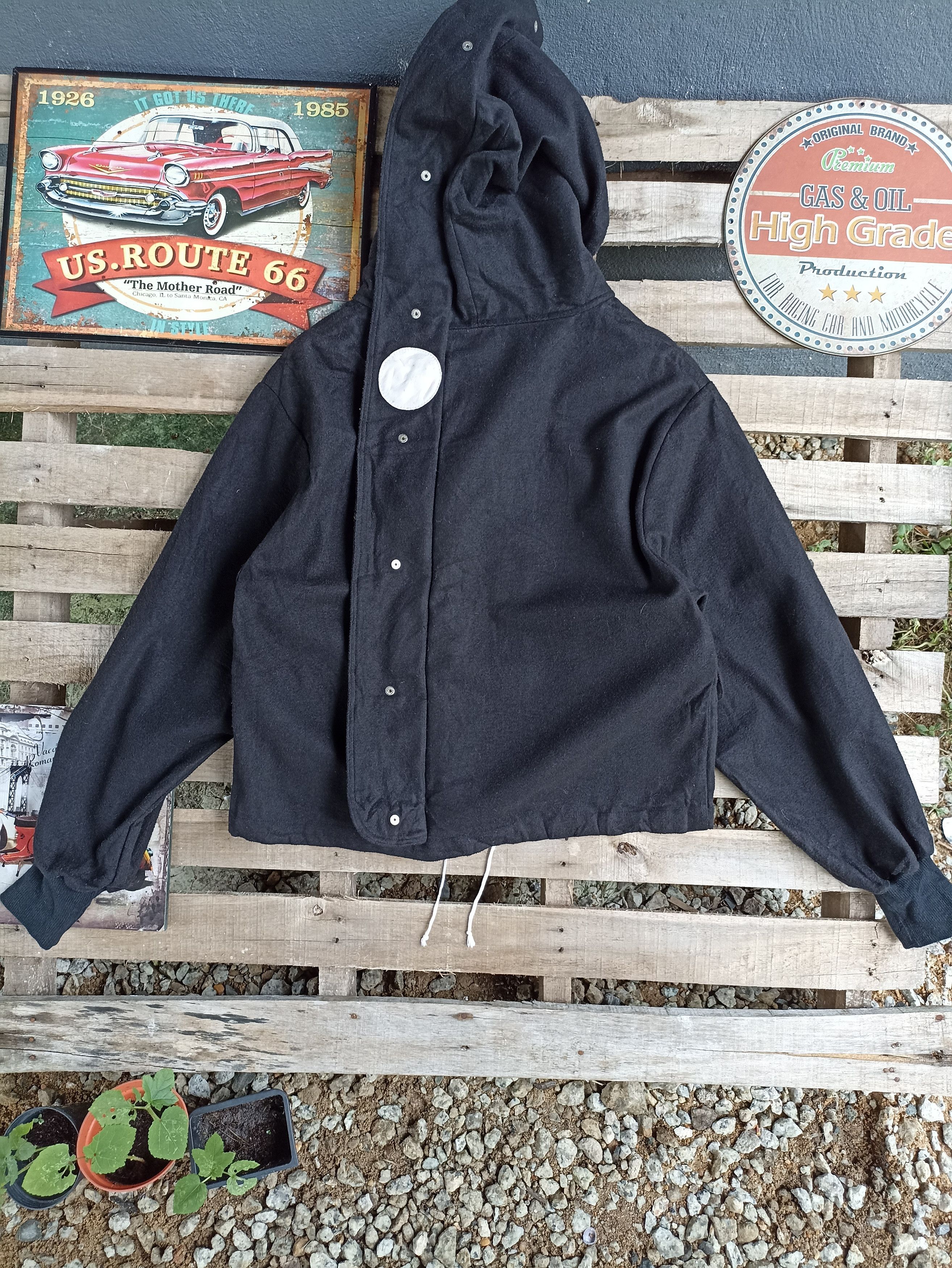 Japanese Brand 💥Rare piece Bomber Hooded Jacket💥 Size US S / EU 44-46 / 1 - 4 Thumbnail