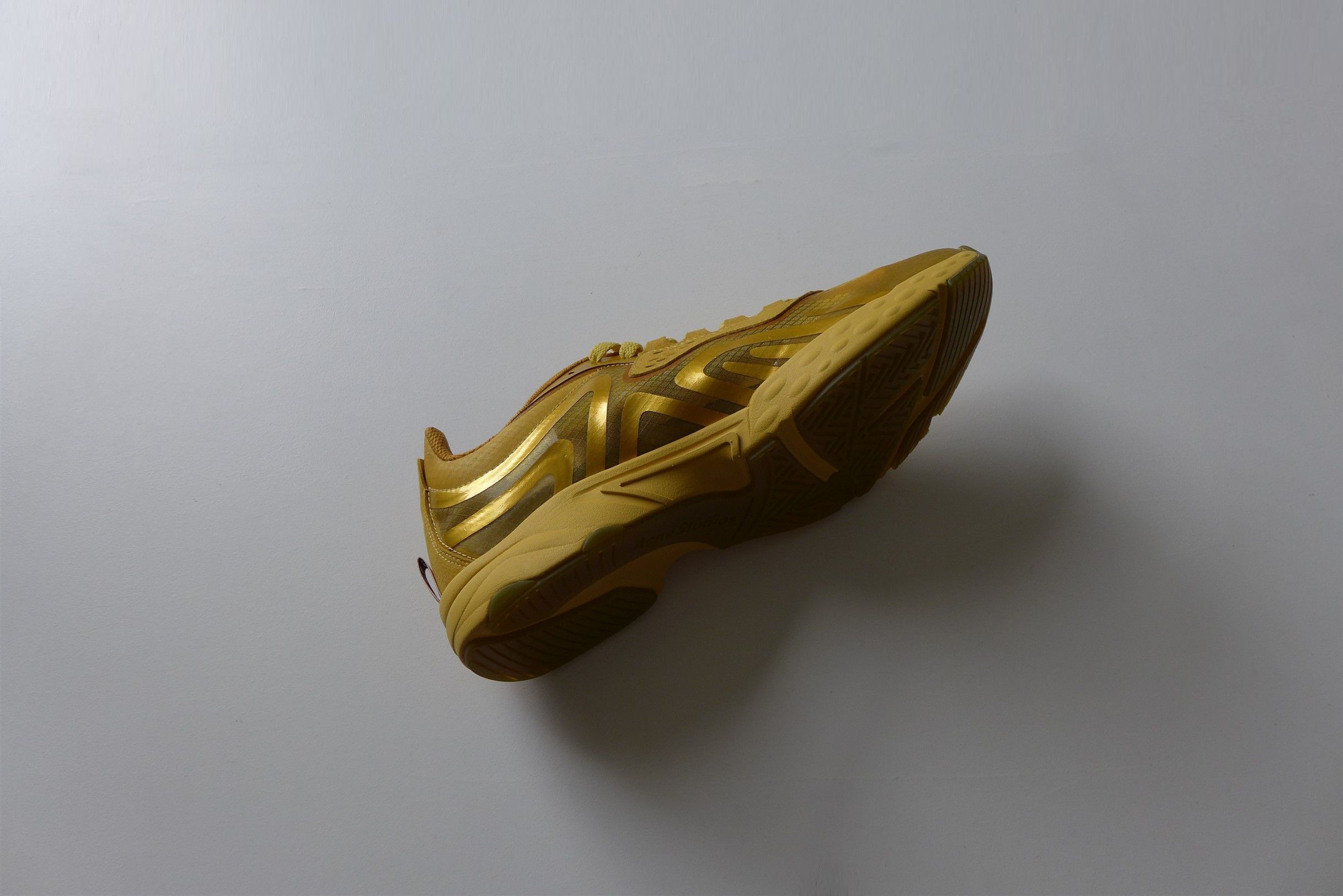Acne Buzz Trail Sneakers -- Gold