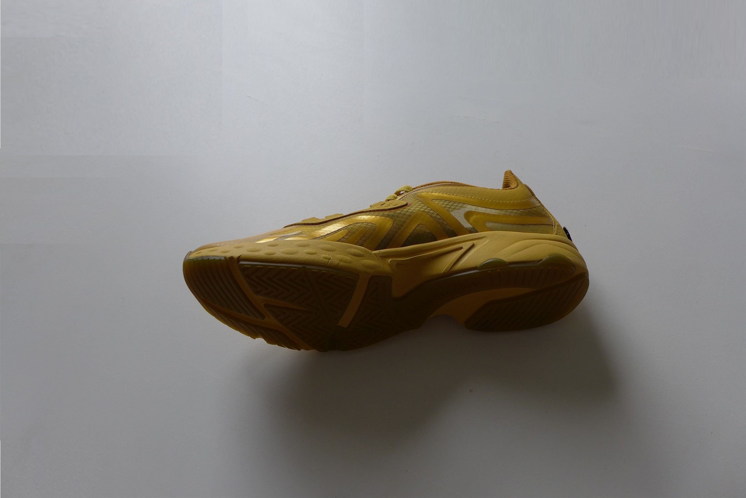 Acne Buzz Trail Sneakers -- Gold