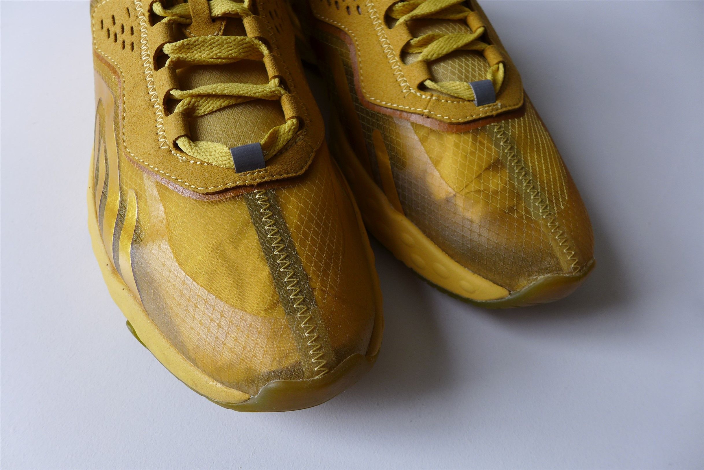 Acne Buzz Trail Sneakers -- Gold