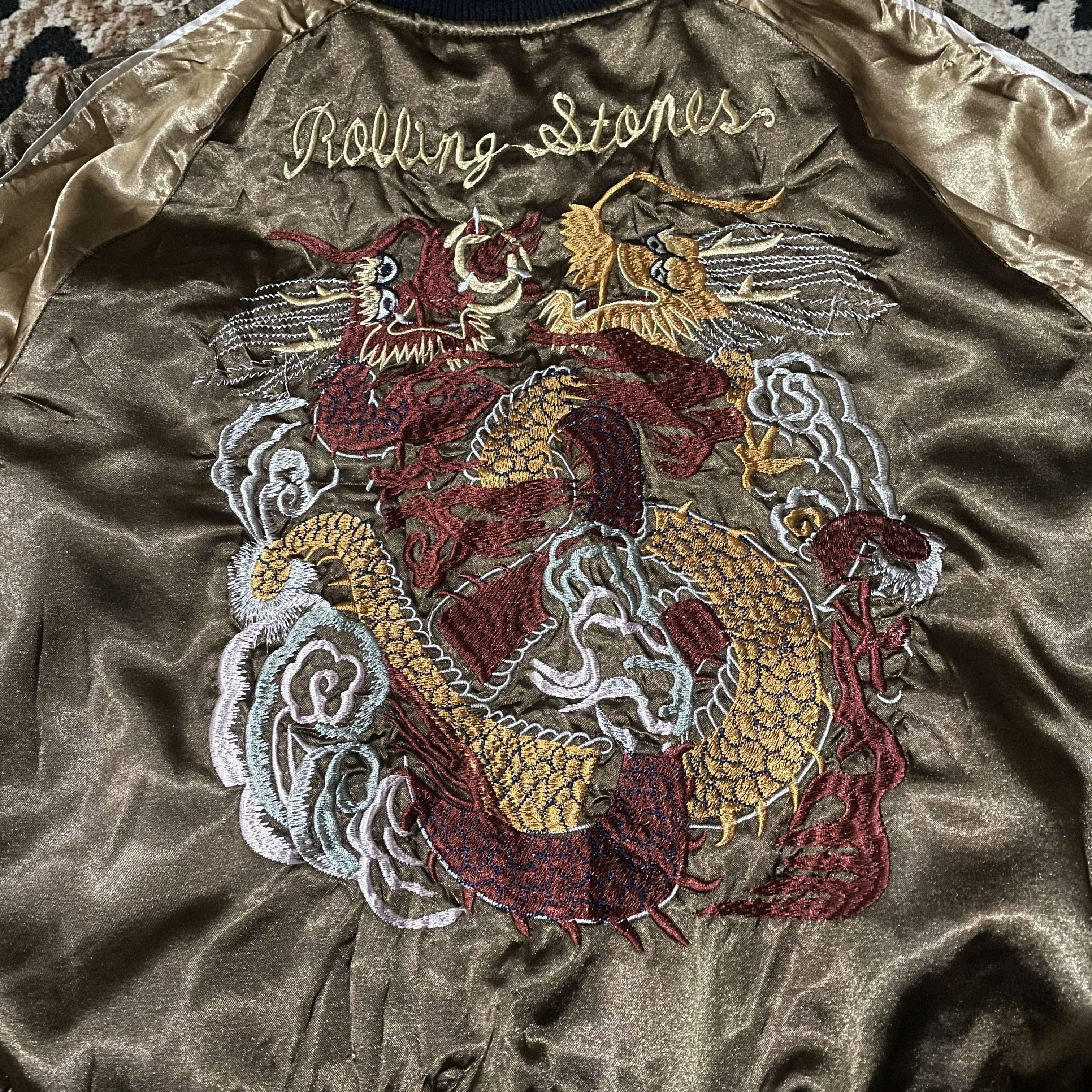 The Rolling Stones The Rolling Stones Sukajan Souvenir Jacket Size US S / EU 44-46 / 1 - 5 Thumbnail