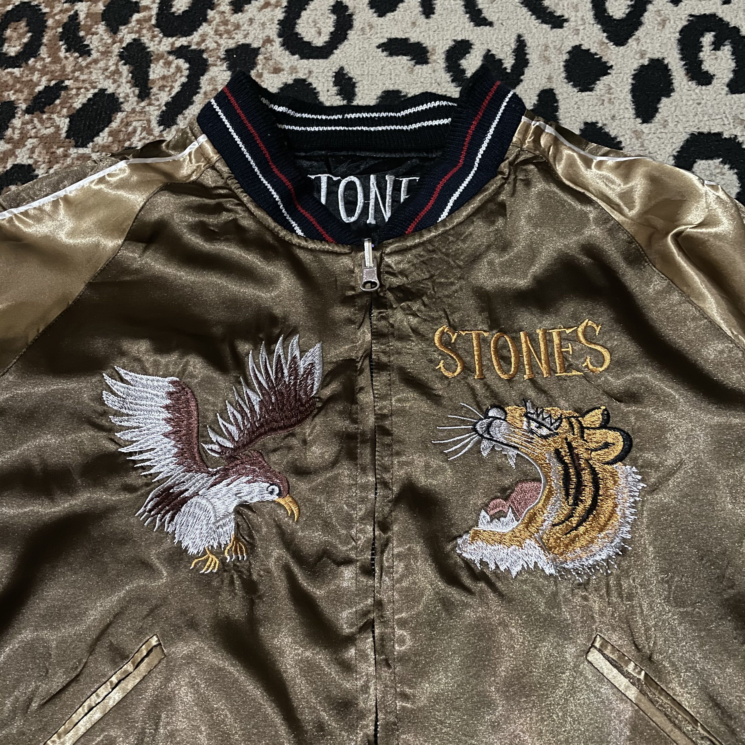 The Rolling Stones The Rolling Stones Sukajan Souvenir Jacket Size US S / EU 44-46 / 1 - 3 Thumbnail