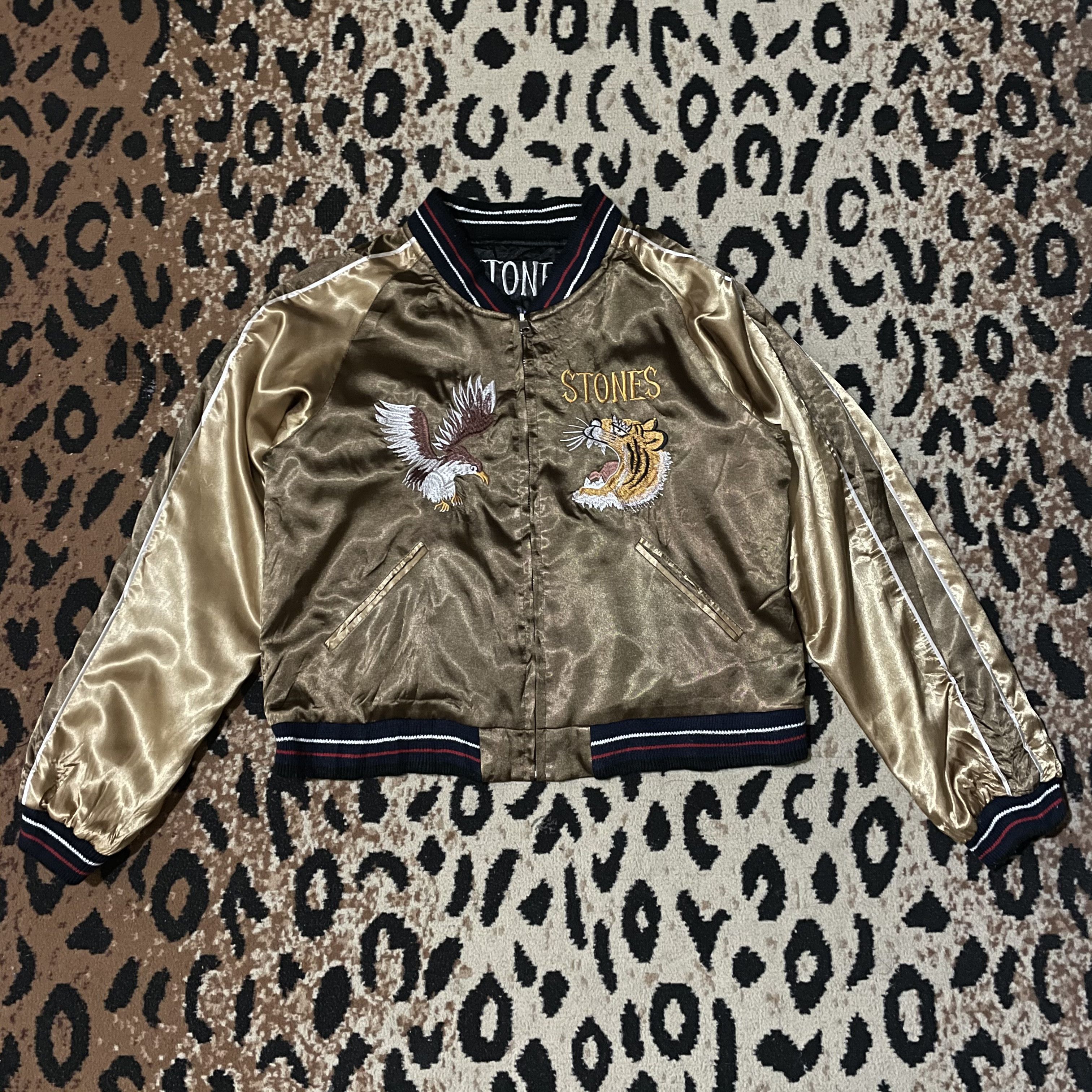 The Rolling Stones The Rolling Stones Sukajan Souvenir Jacket Size US S / EU 44-46 / 1 - 2 Thumbnail