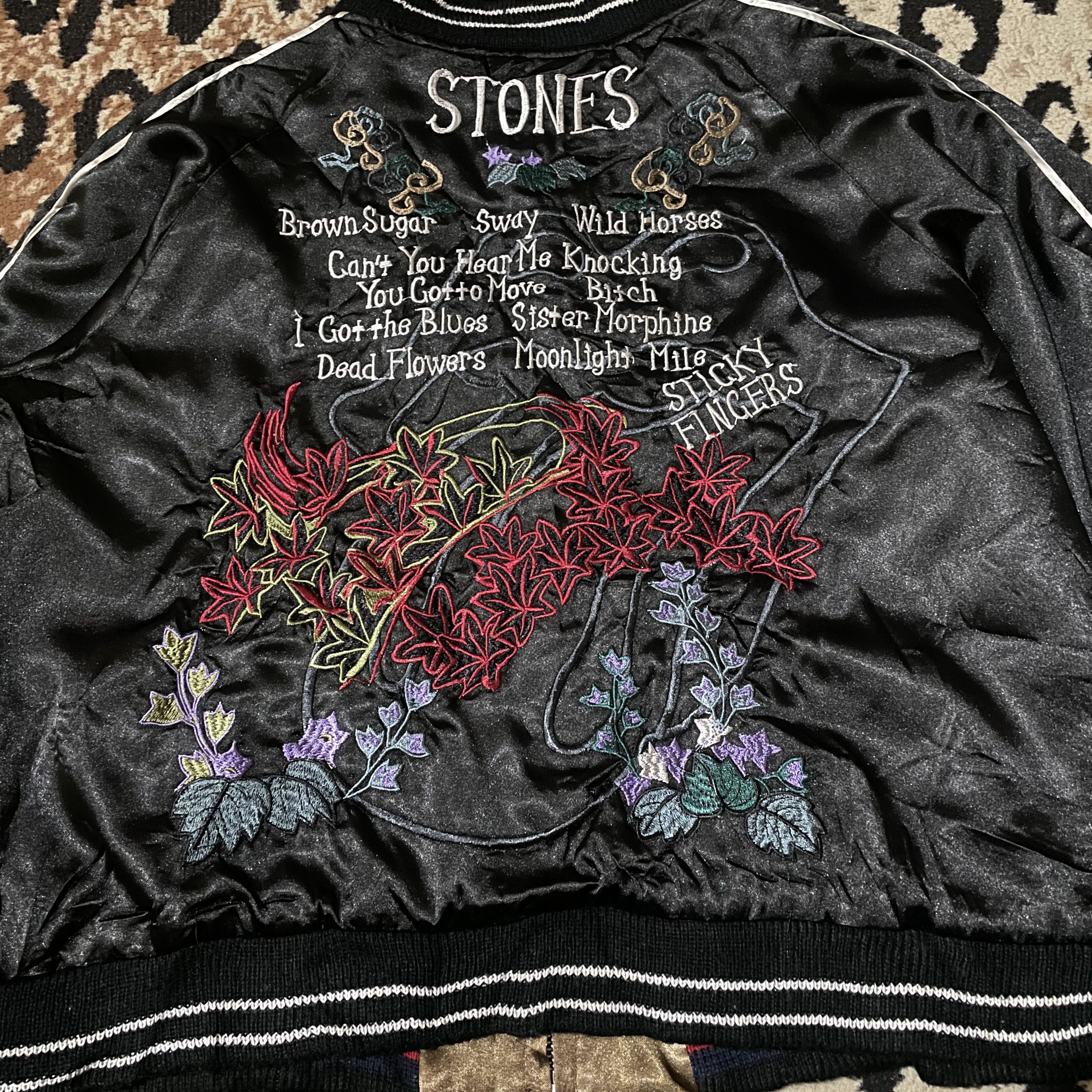 The Rolling Stones The Rolling Stones Sukajan Souvenir Jacket Size US S / EU 44-46 / 1 - 9 Thumbnail
