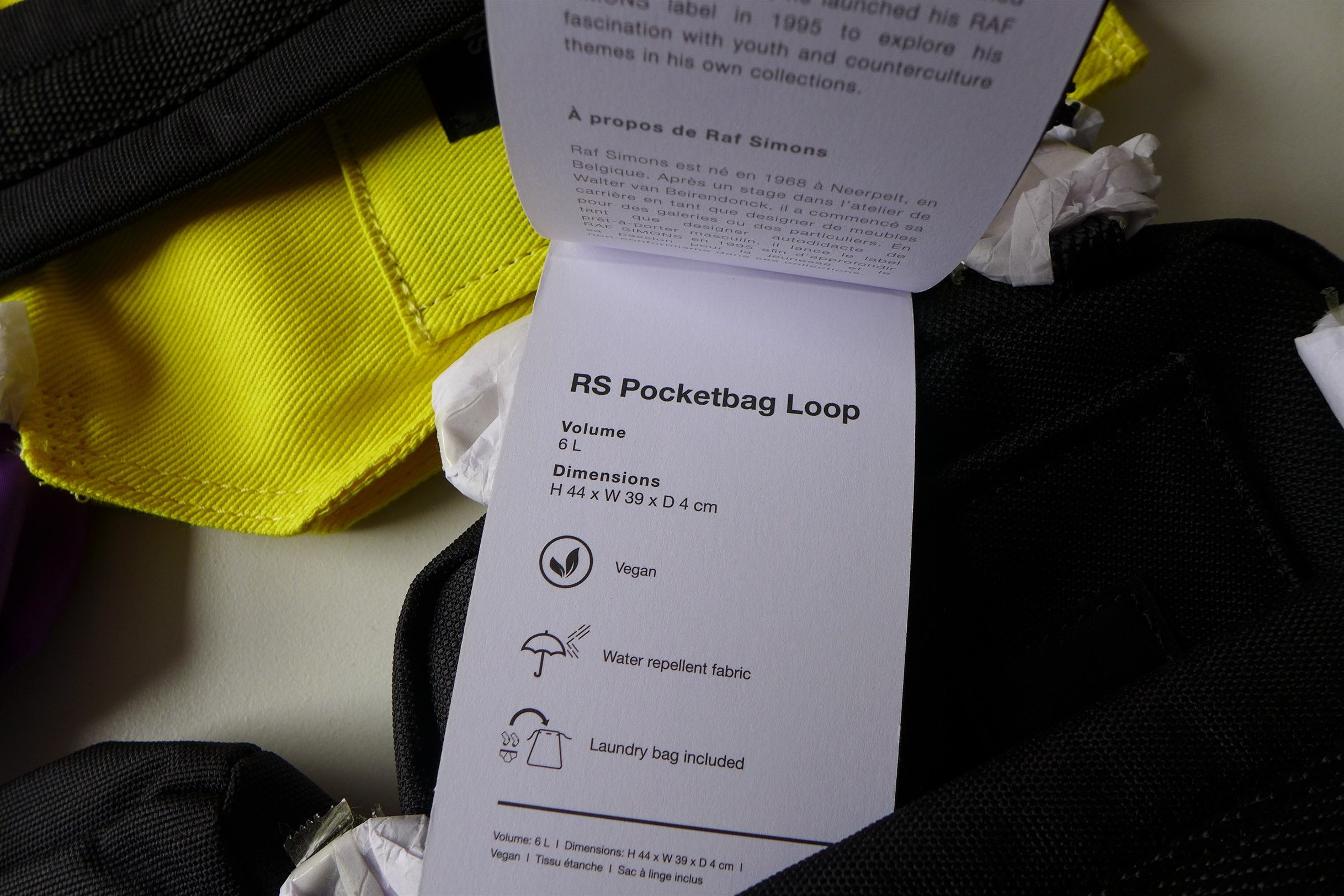 Eastpak × Raf Simons Eastpak x Raf Simons SS20 RS Pocketbag Loop Size ONE SIZE - 9 Thumbnail