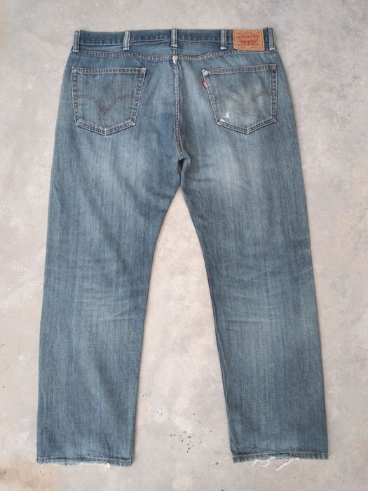 Vintage Vintage Levi's Jeans 505 Faded Distressed Denim 40x32 | Grailed