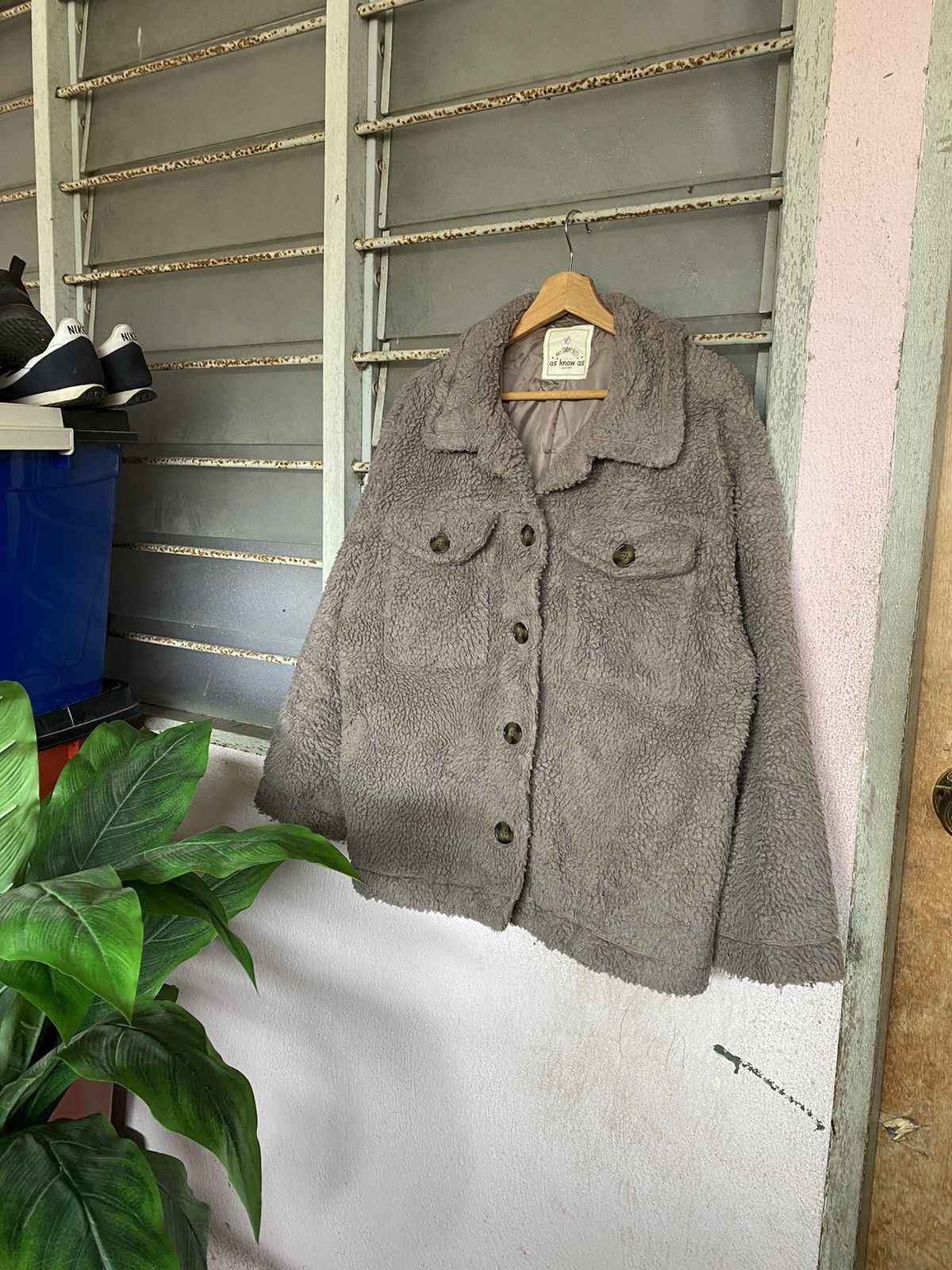 Japanese Brand ⚡️Steals⚡️ Vintage As Know As Sherpa Jacket Size US L / EU 52-54 / 3 - 1 Thumbnail