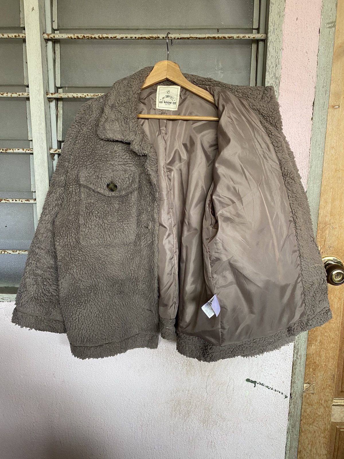 Japanese Brand ⚡️Steals⚡️ Vintage As Know As Sherpa Jacket Size US L / EU 52-54 / 3 - 6 Thumbnail
