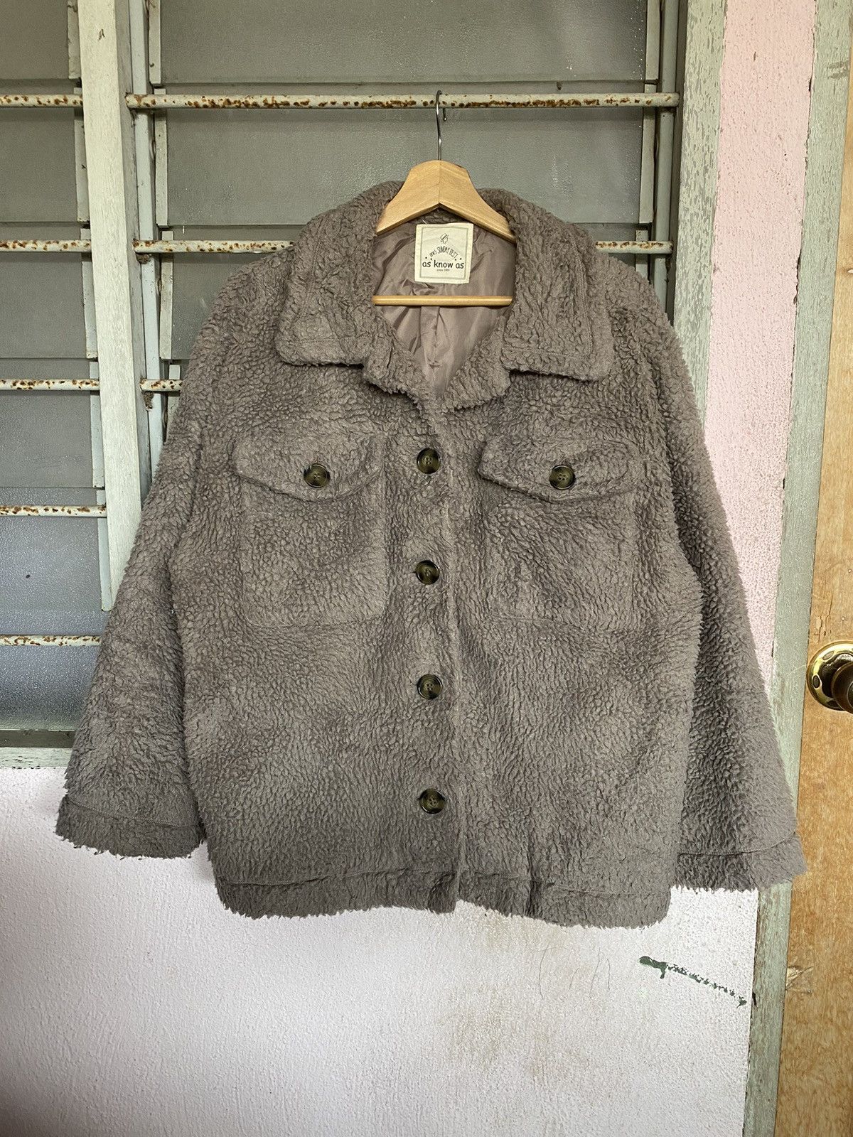 Japanese Brand ⚡️Steals⚡️ Vintage As Know As Sherpa Jacket Size US L / EU 52-54 / 3 - 5 Thumbnail