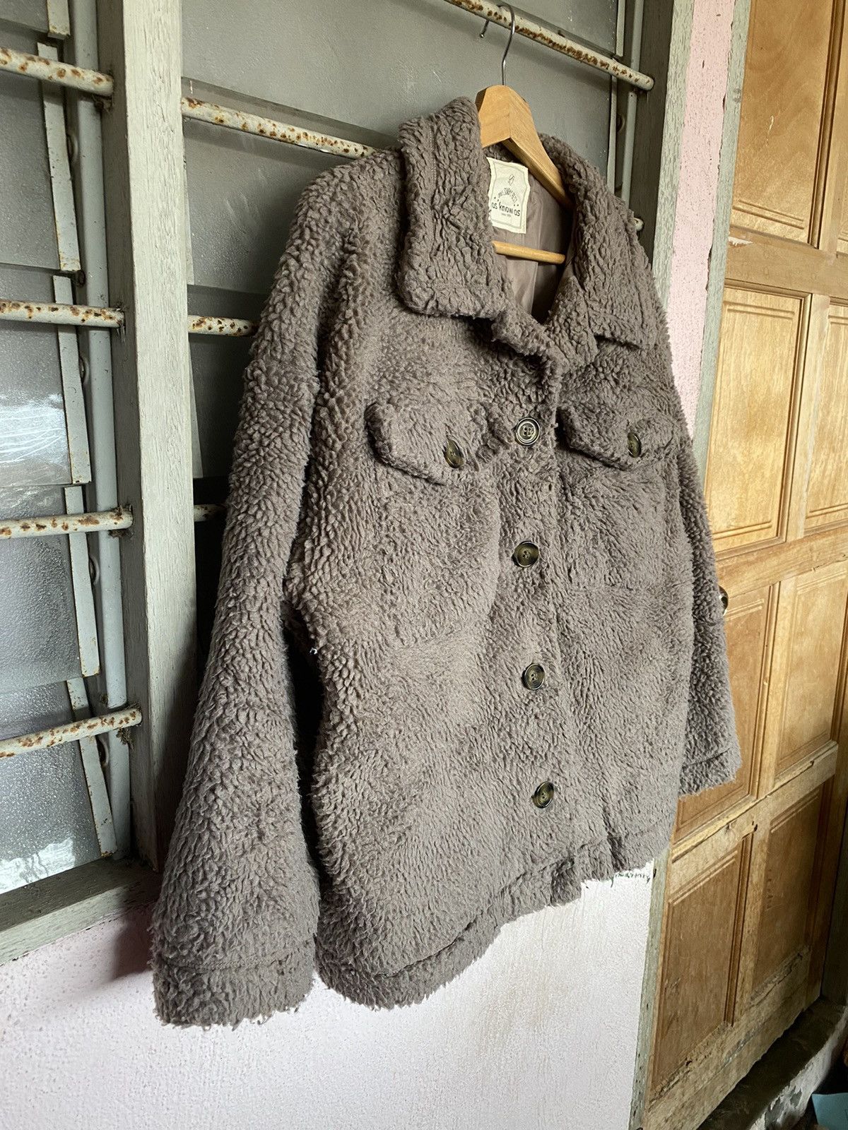 Japanese Brand ⚡️Steals⚡️ Vintage As Know As Sherpa Jacket Size US L / EU 52-54 / 3 - 4 Thumbnail