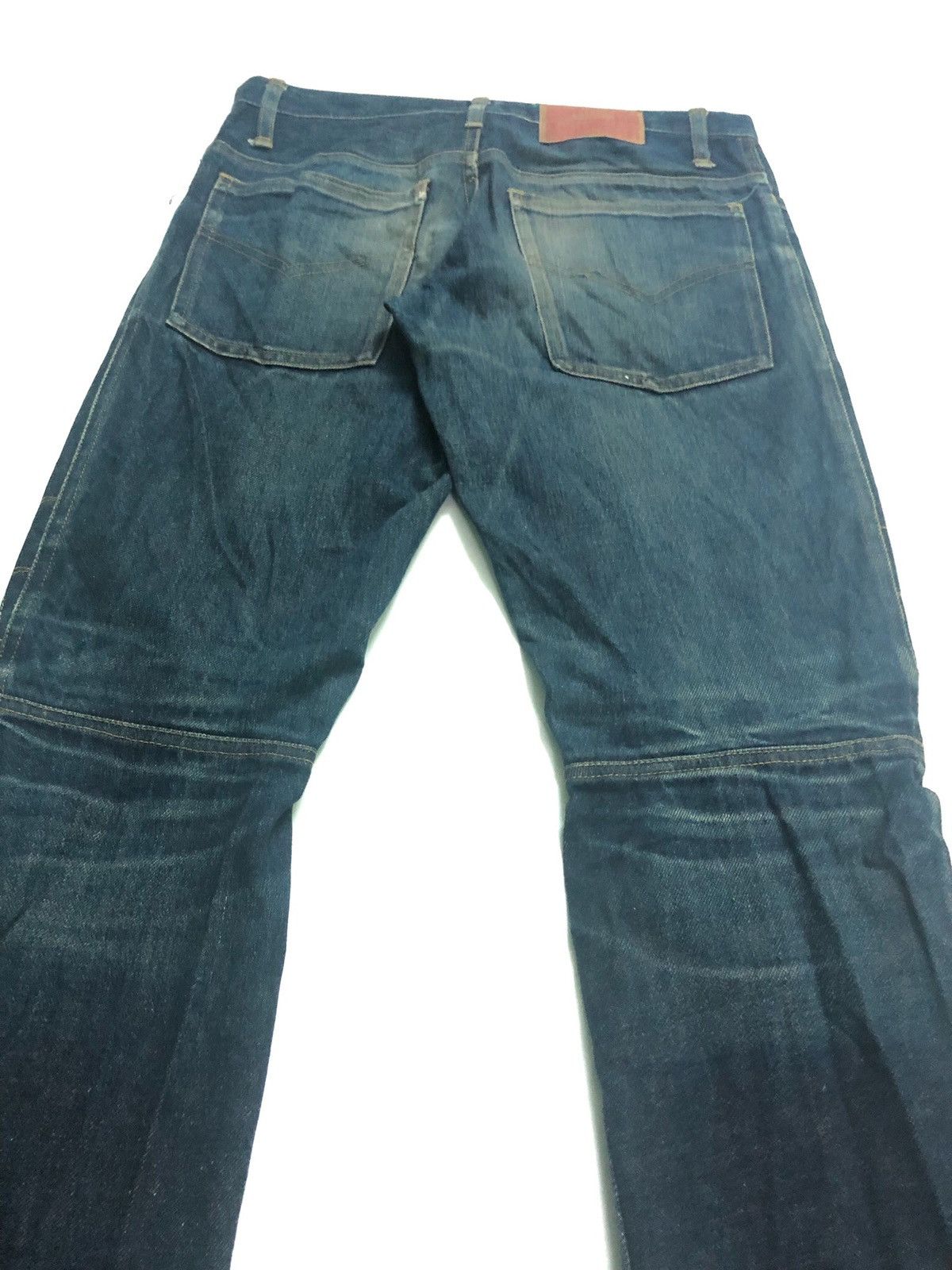 Christopher Nemeth Christopher Nemeth Raw Denim Jeans bikers Size US 31 - 3 Thumbnail