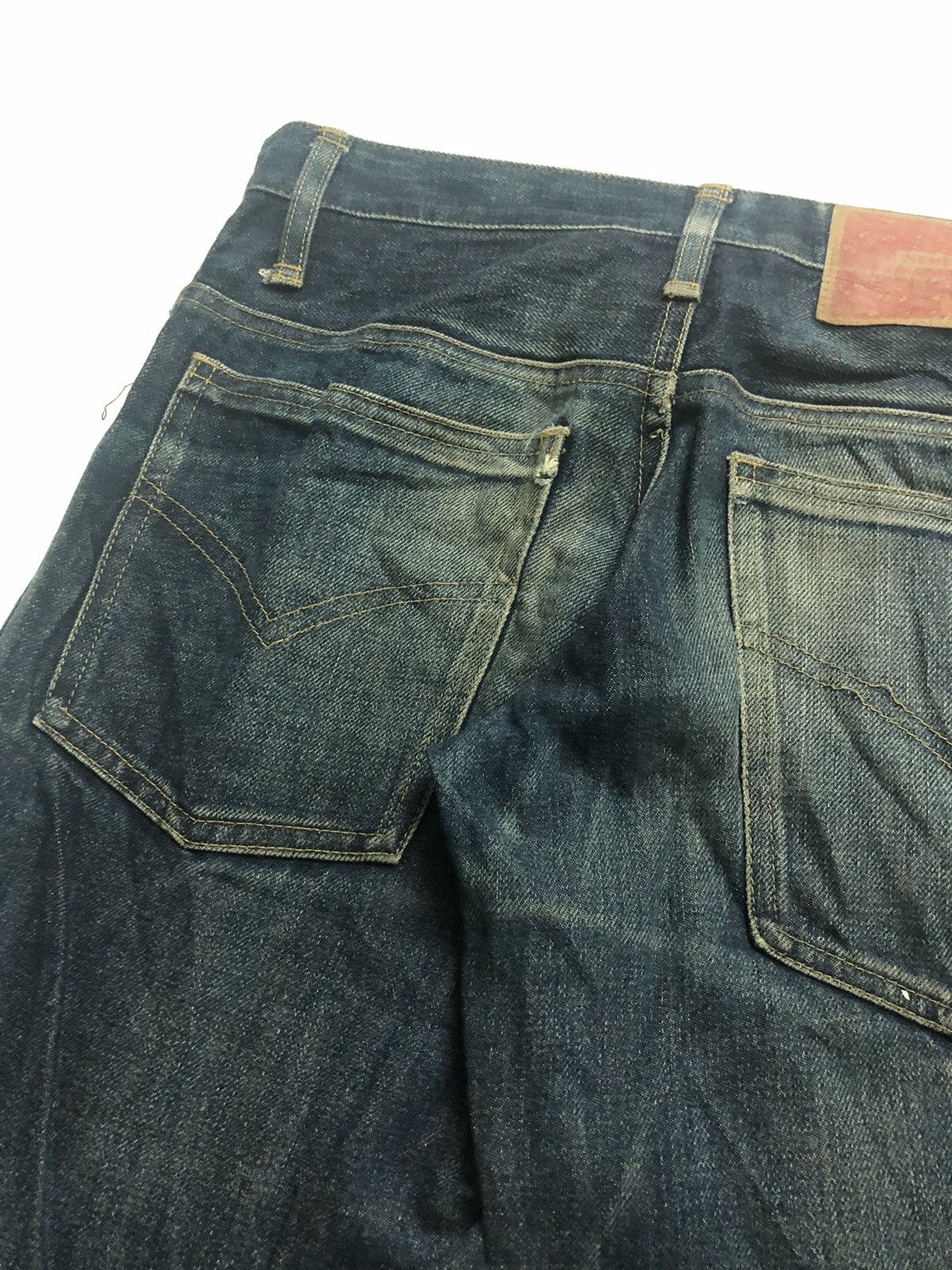 Christopher Nemeth Christopher Nemeth Raw Denim Jeans bikers Size US 31 - 10 Thumbnail