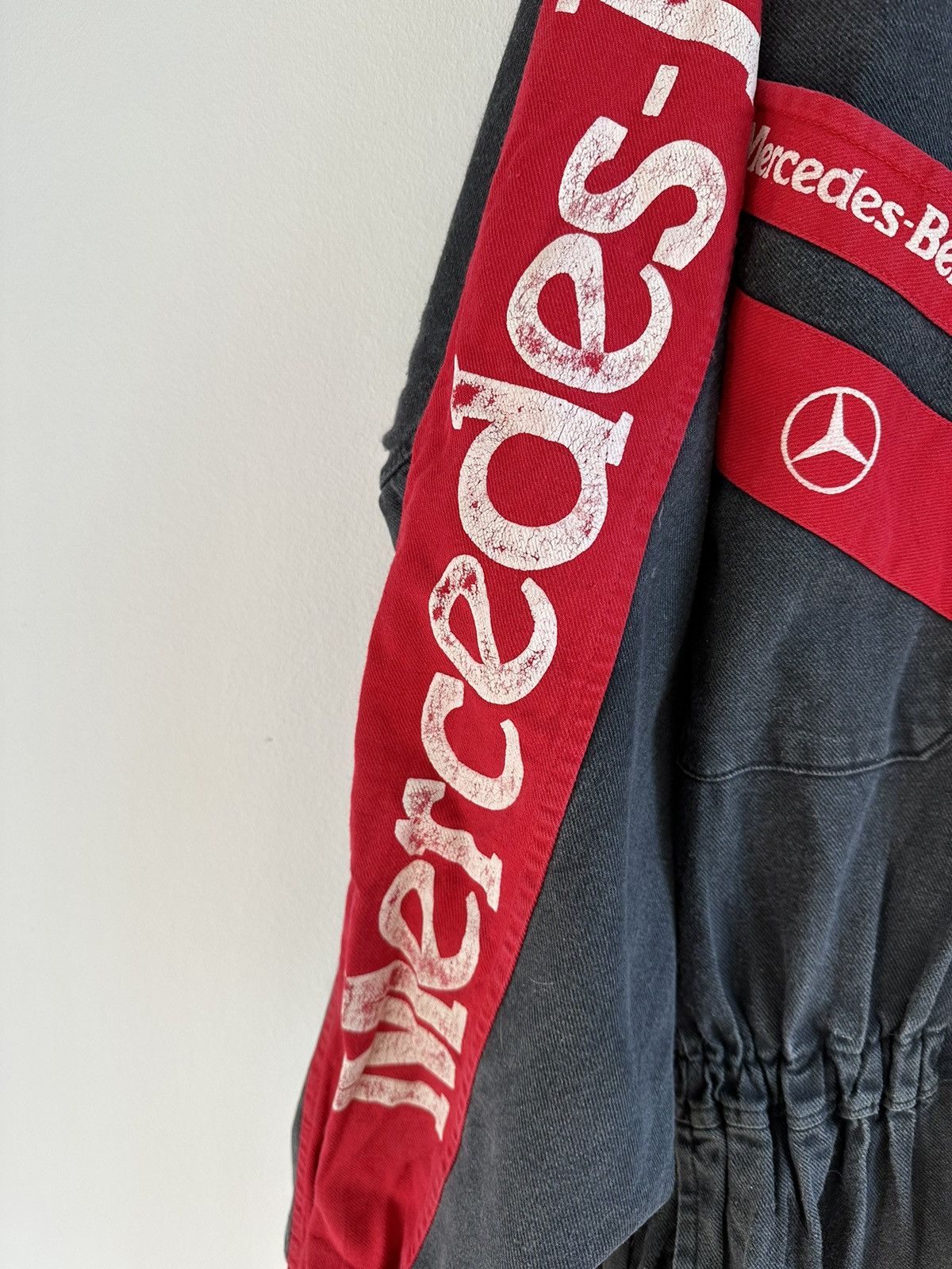 Mercedes-Benz Vintage 90s Mercedes Benz Racing Jumpsuit Overall Size US 33 - 7 Thumbnail