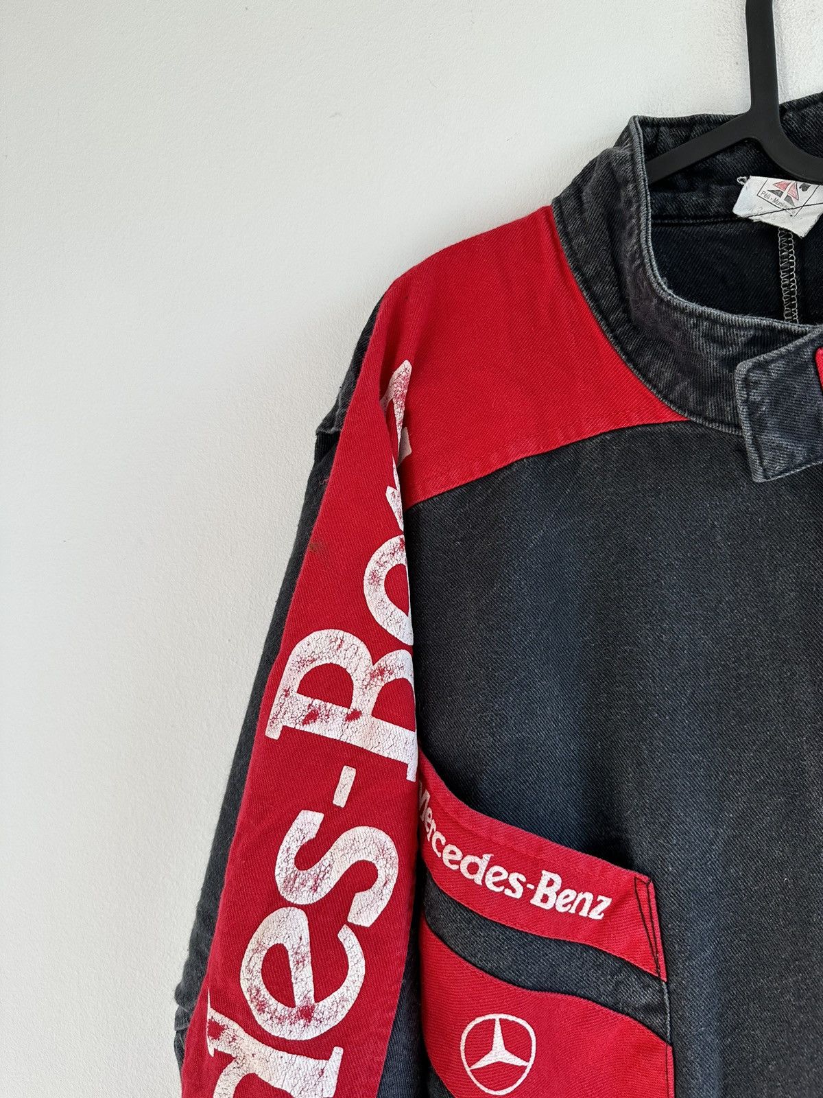 Mercedes-Benz Vintage 90s Mercedes Benz Racing Jumpsuit Overall Size US 33 - 8 Thumbnail