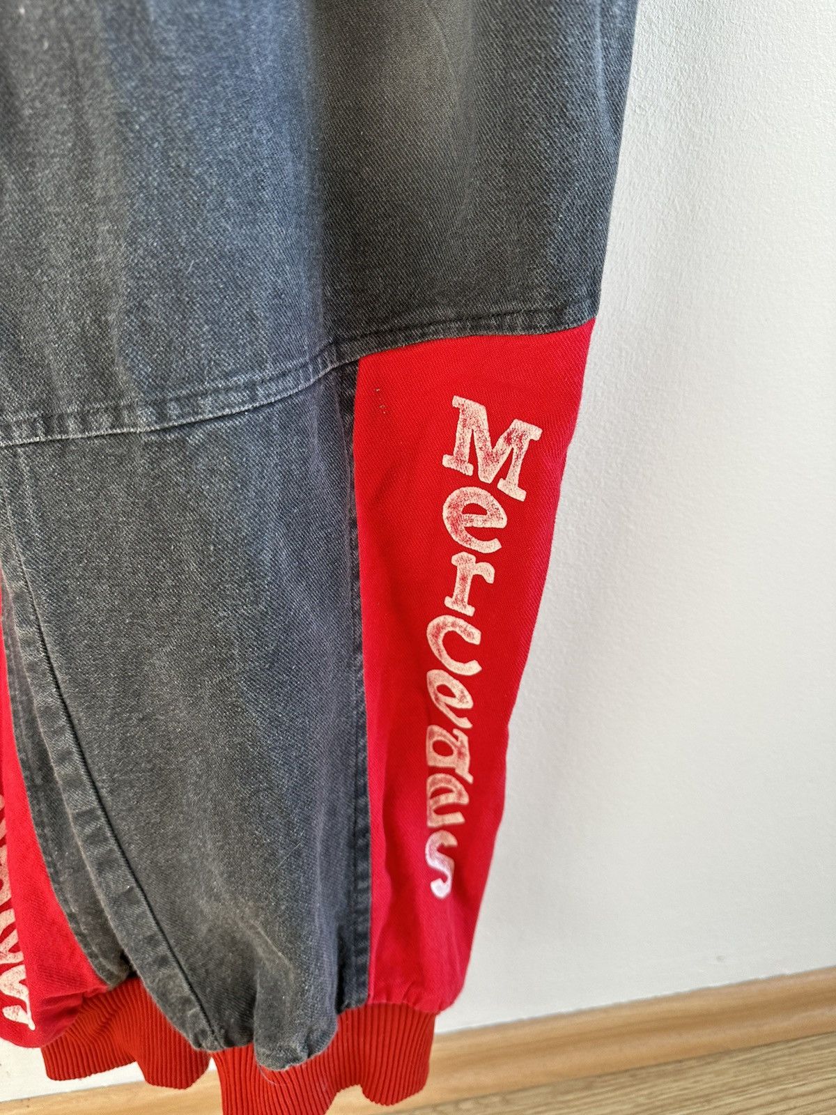 Mercedes-Benz Vintage 90s Mercedes Benz Racing Jumpsuit Overall Size US 33 - 13 Thumbnail