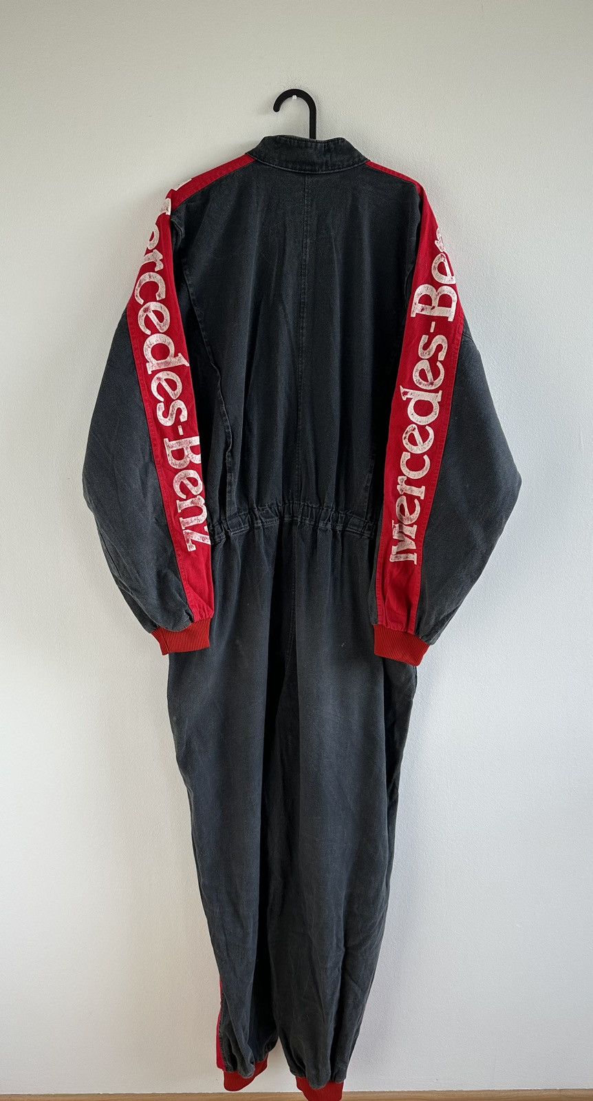 Mercedes-Benz Vintage 90s Mercedes Benz Racing Jumpsuit Overall Size US 33 - 2 Thumbnail