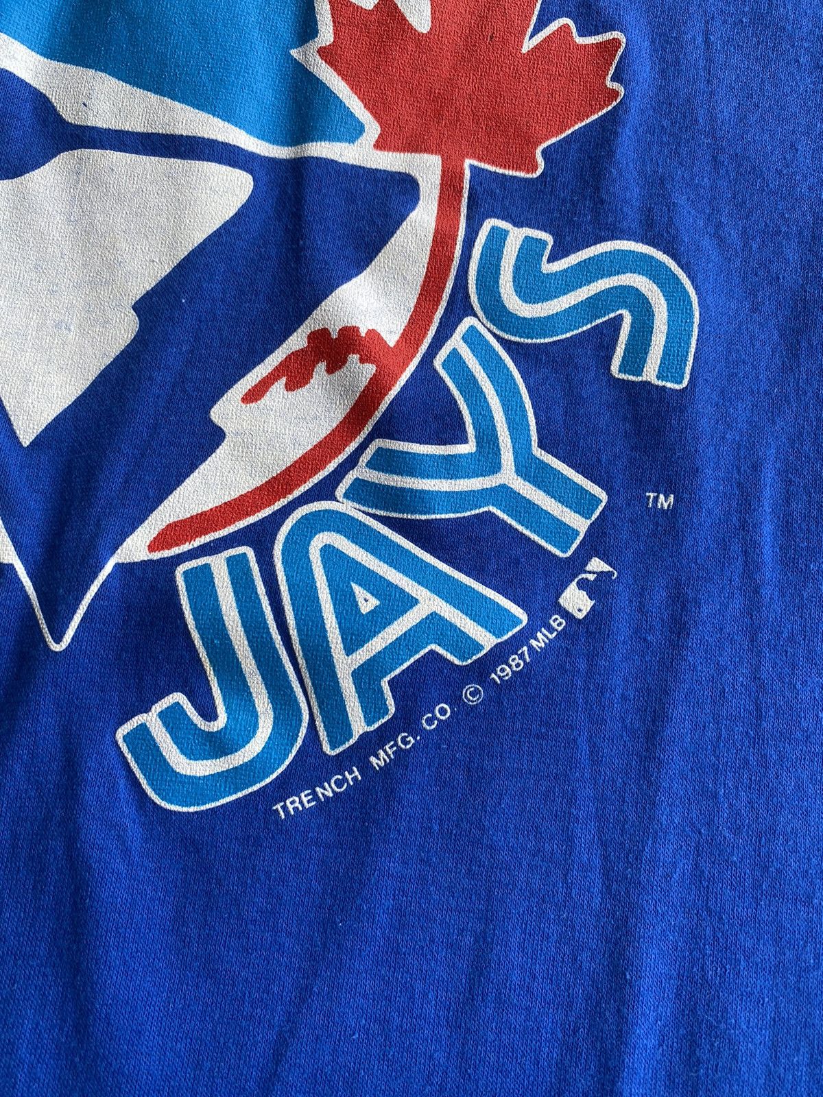 MLB × Vintage Vintage 80’s Toronto Blue Jays Single Stitch Shiry Size US M / EU 48-50 / 2 - 3 Thumbnail