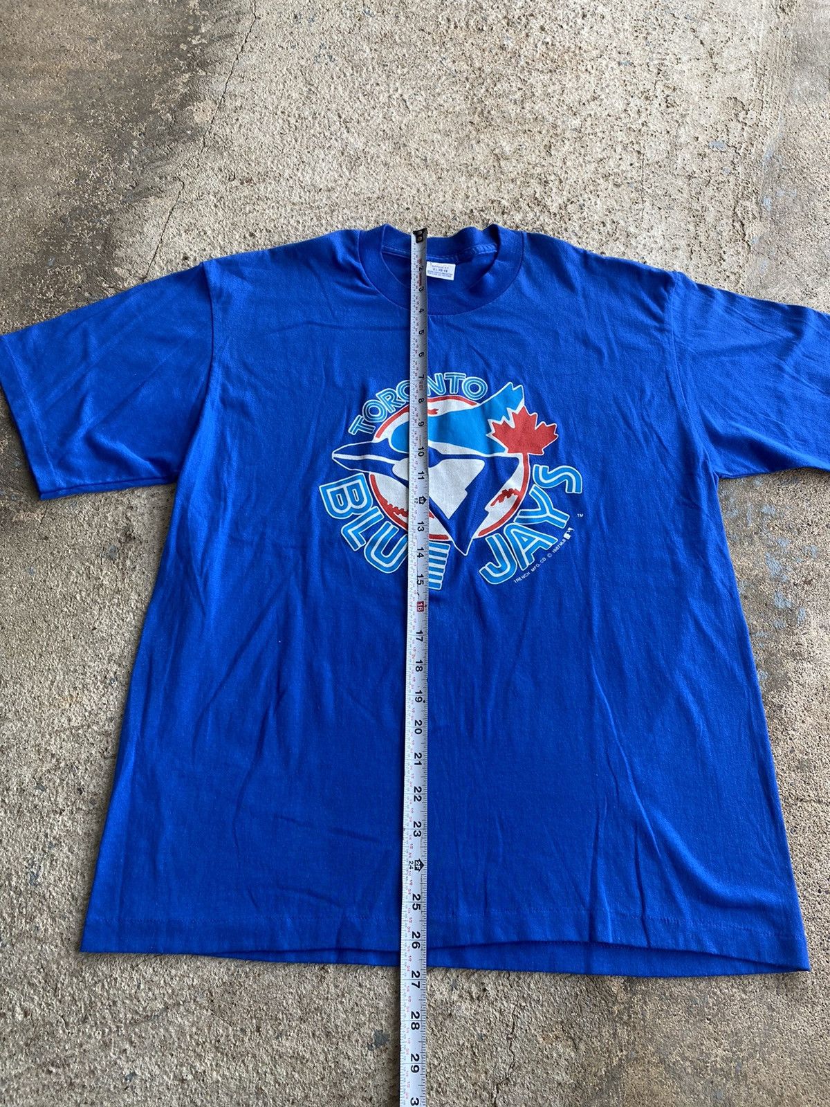MLB × Vintage Vintage 80’s Toronto Blue Jays Single Stitch Shiry Size US M / EU 48-50 / 2 - 8 Thumbnail