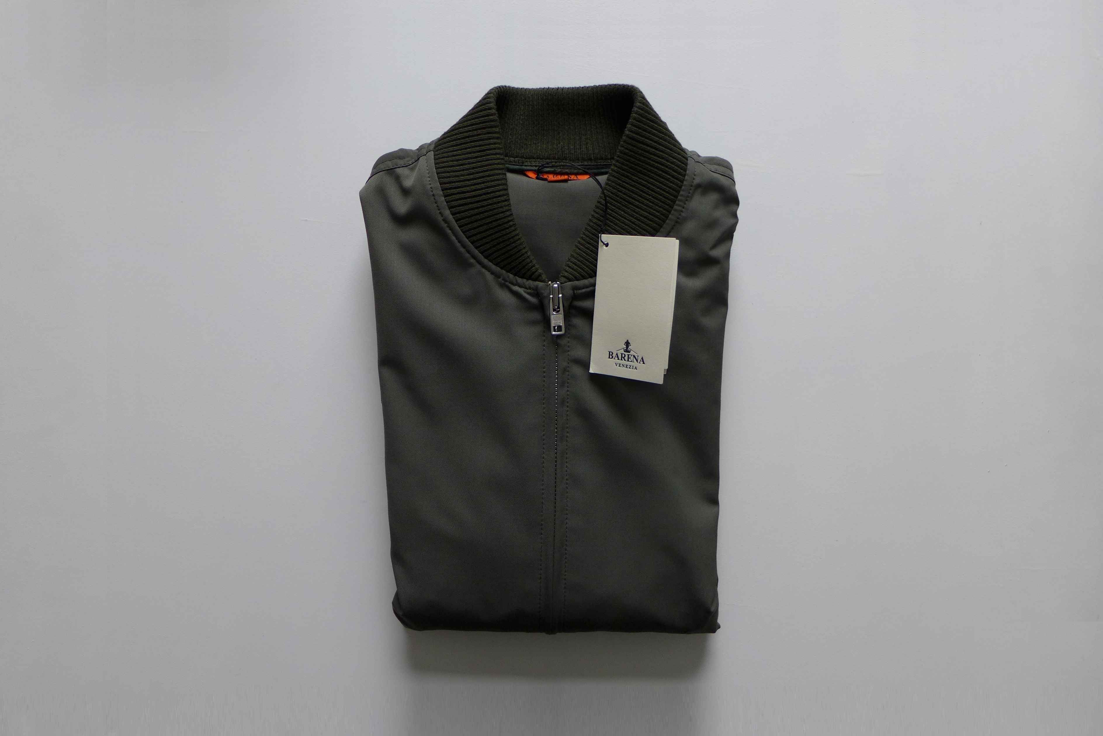 Barena Barena Giare Bomber Jacket - Army Green Size US XL / EU 56 / 4 - 9 Thumbnail