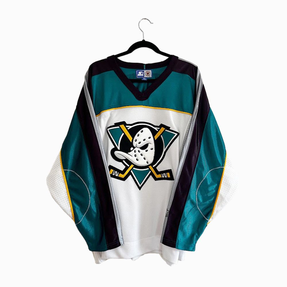 image of Nhl x Starter Anaheim Ducks 1998-99 Alternate Jersey, Men's (Size XL)