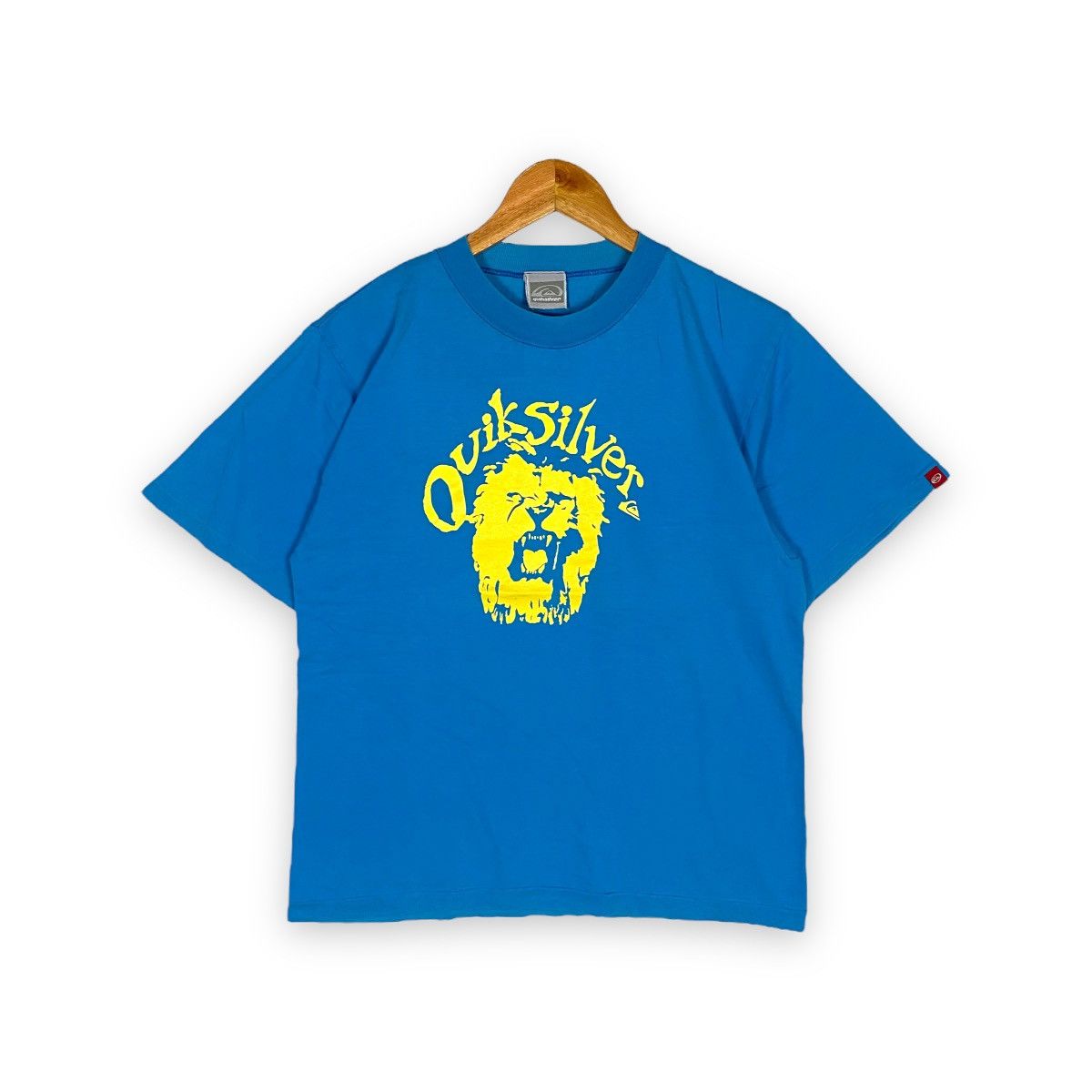 Quiksilver Vintage 90's QUIKSILVER Lion Graphic Skate Surf Tee Size US M / EU 48-50 / 2 - 1 Thumbnail