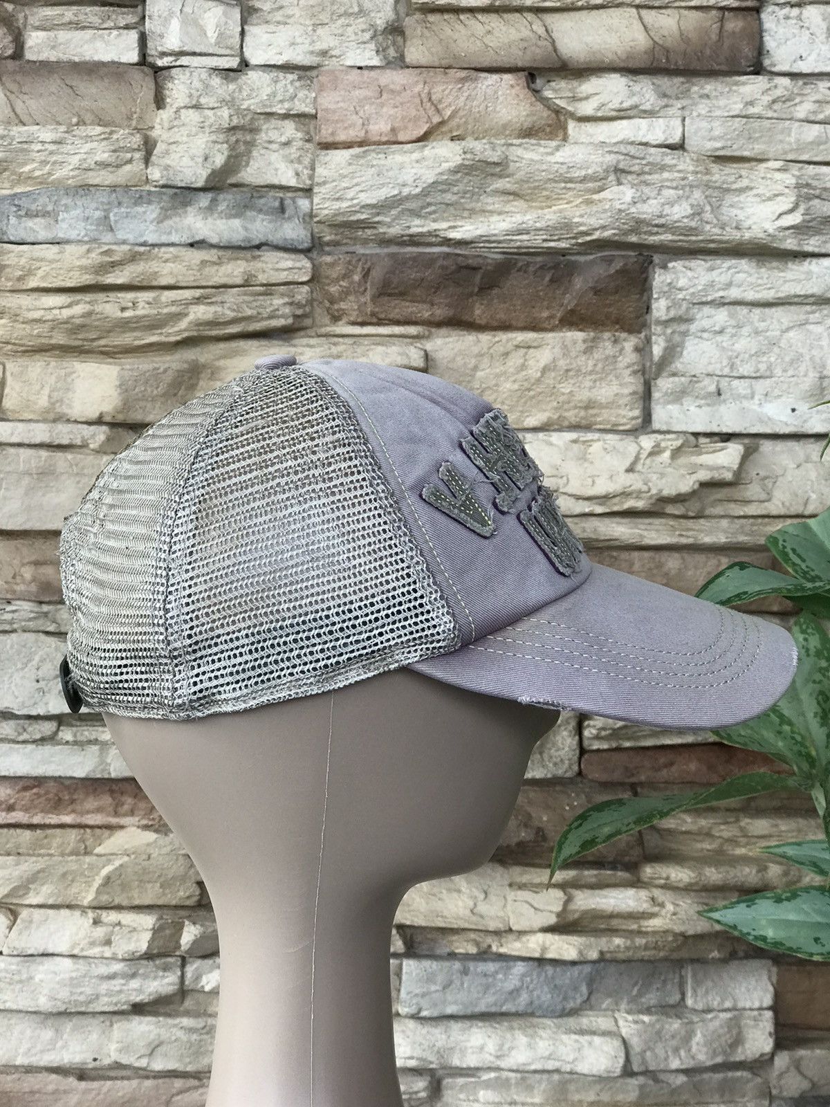 Japanese Brand Grace Hats Distressed Trucker Hat Size ONE SIZE - 3 Thumbnail
