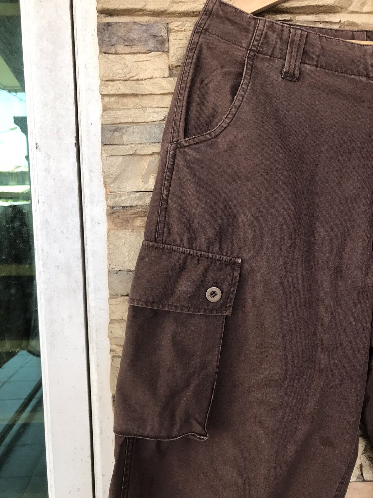 Vintage Vintage Army Cargo Pants Distressed Size US 30 / EU 46 - 4 Thumbnail