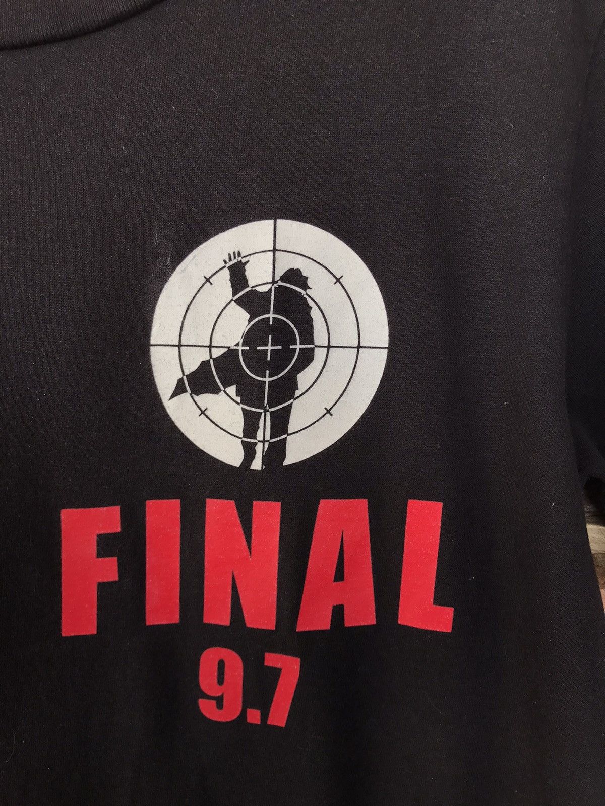 Japanese Brand Wongan Police Station Final 9.7 Tee public enemy Size US S / EU 44-46 / 1 - 3 Thumbnail