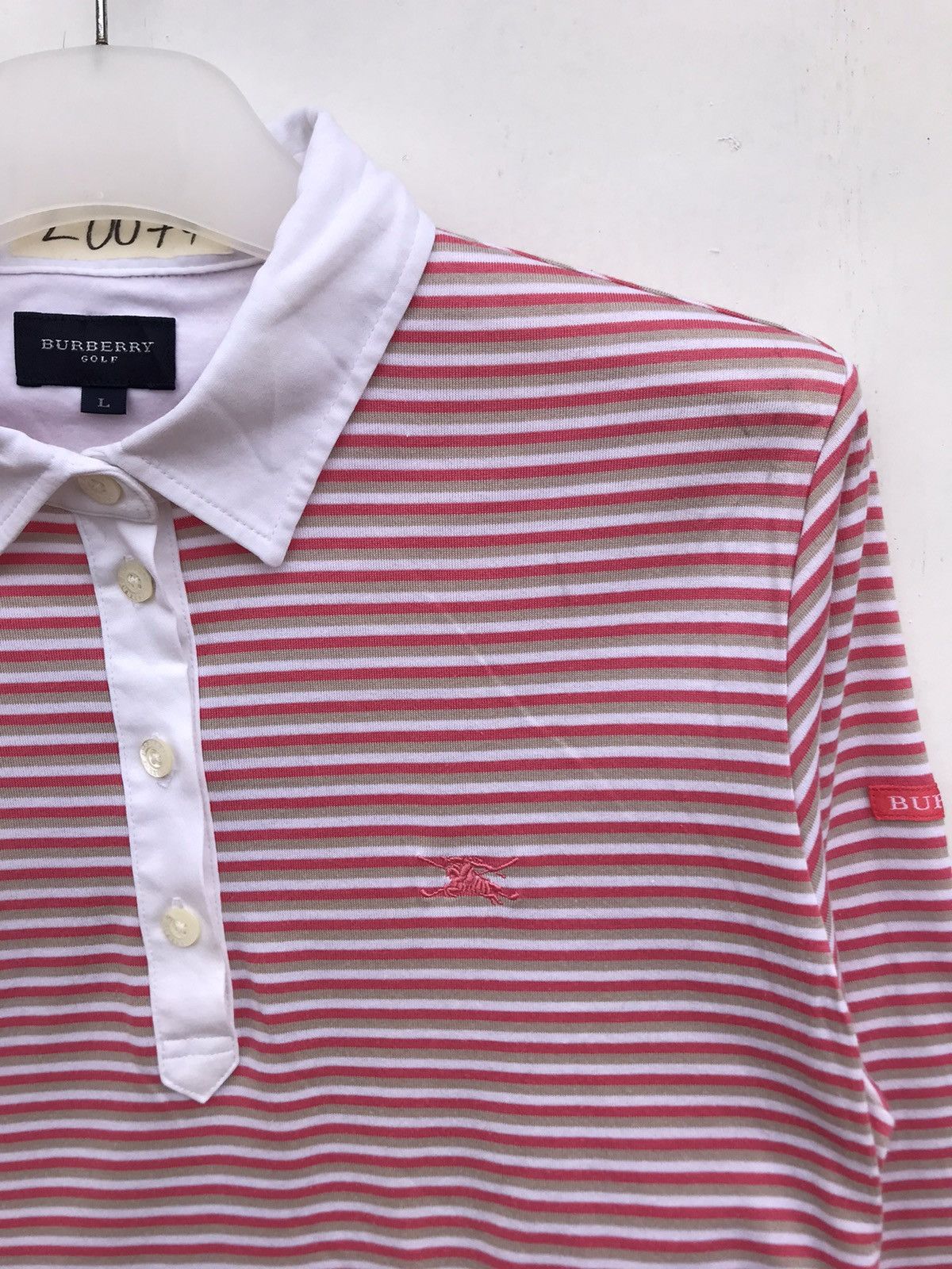 Burberry Burberry Polo Stripe Size US S / EU 44-46 / 1 - 3 Thumbnail