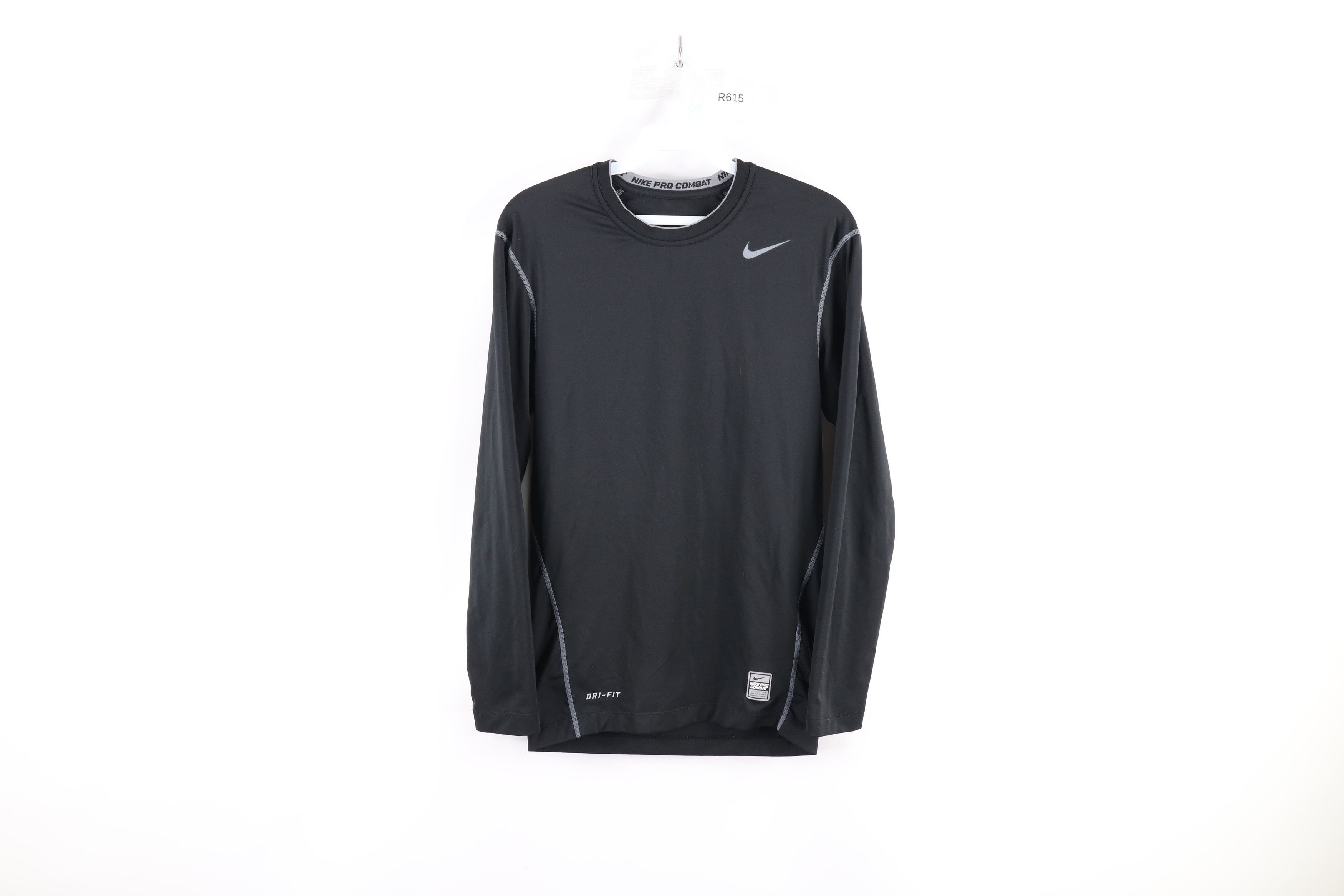 Nike Nike Pro Combat Compression Long Sleeve Training Shirt Black | Grailed