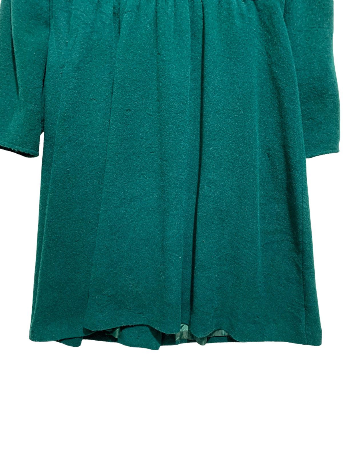 Fendi × Vintage 🔥VTG 80S FENDI WOOL MAXI GOWN GREEN Size M / US 6-8 / IT 42-44 - 8 Thumbnail