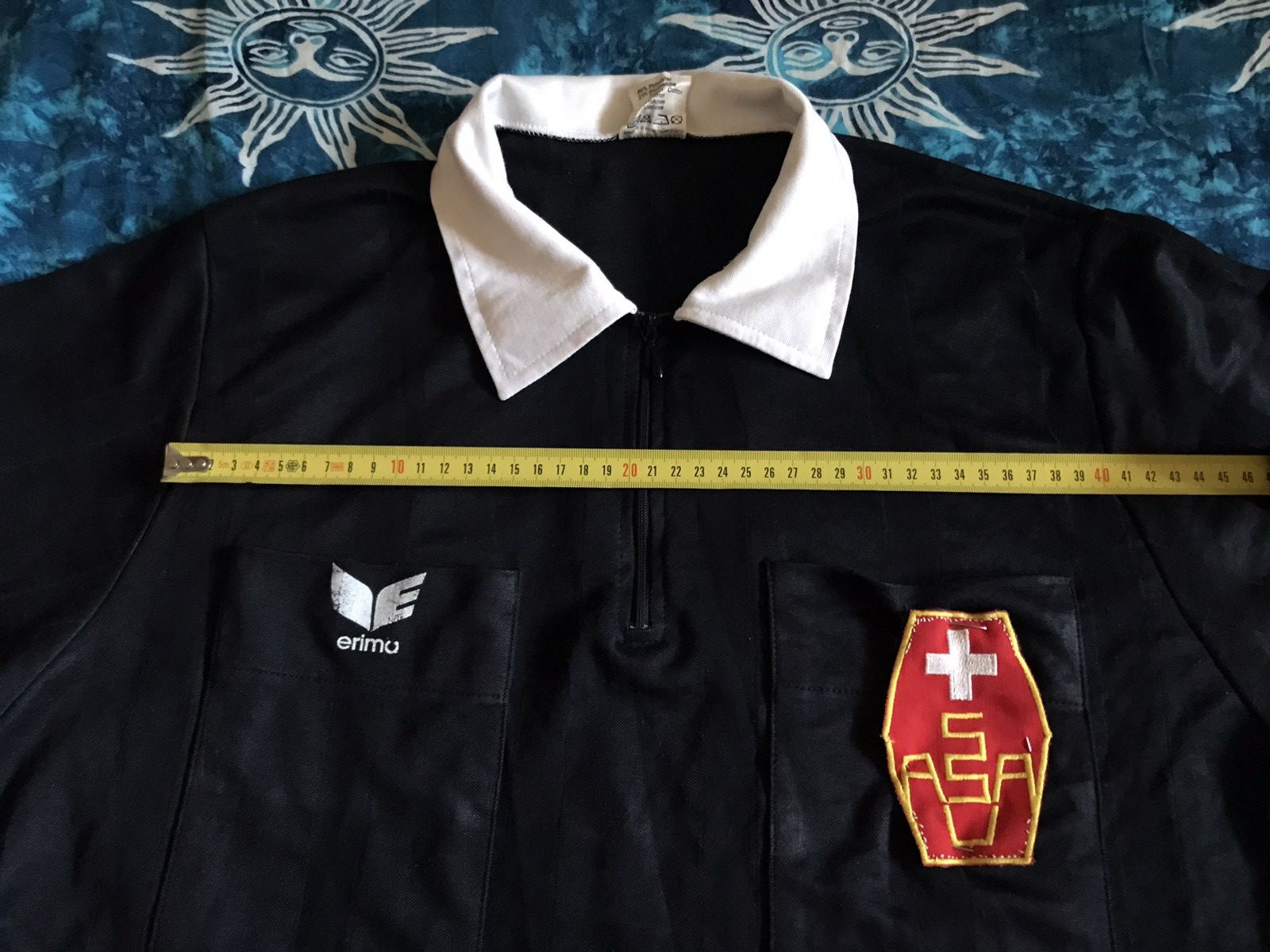 Erima Vintage Erima Switzerland 70s Football Referee Shirt Size US XL / EU 56 / 4 - 19 Thumbnail
