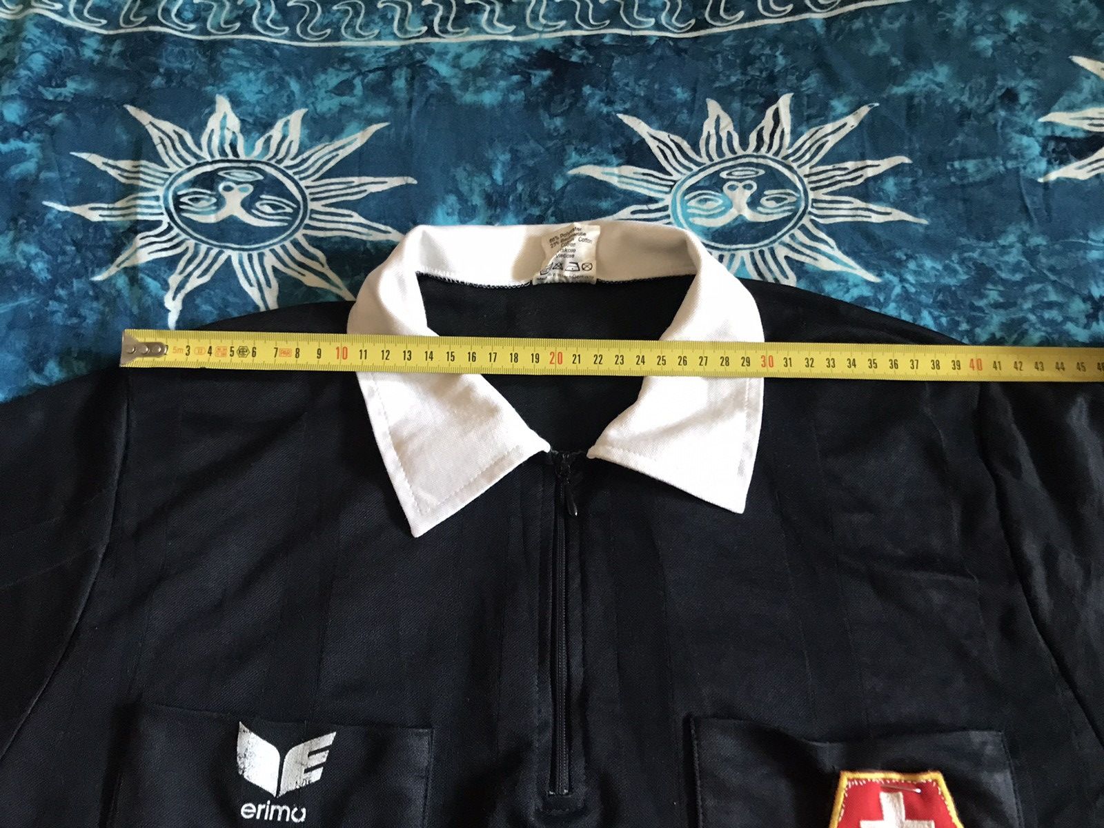 Erima Vintage Erima Switzerland 70s Football Referee Shirt Size US XL / EU 56 / 4 - 18 Thumbnail