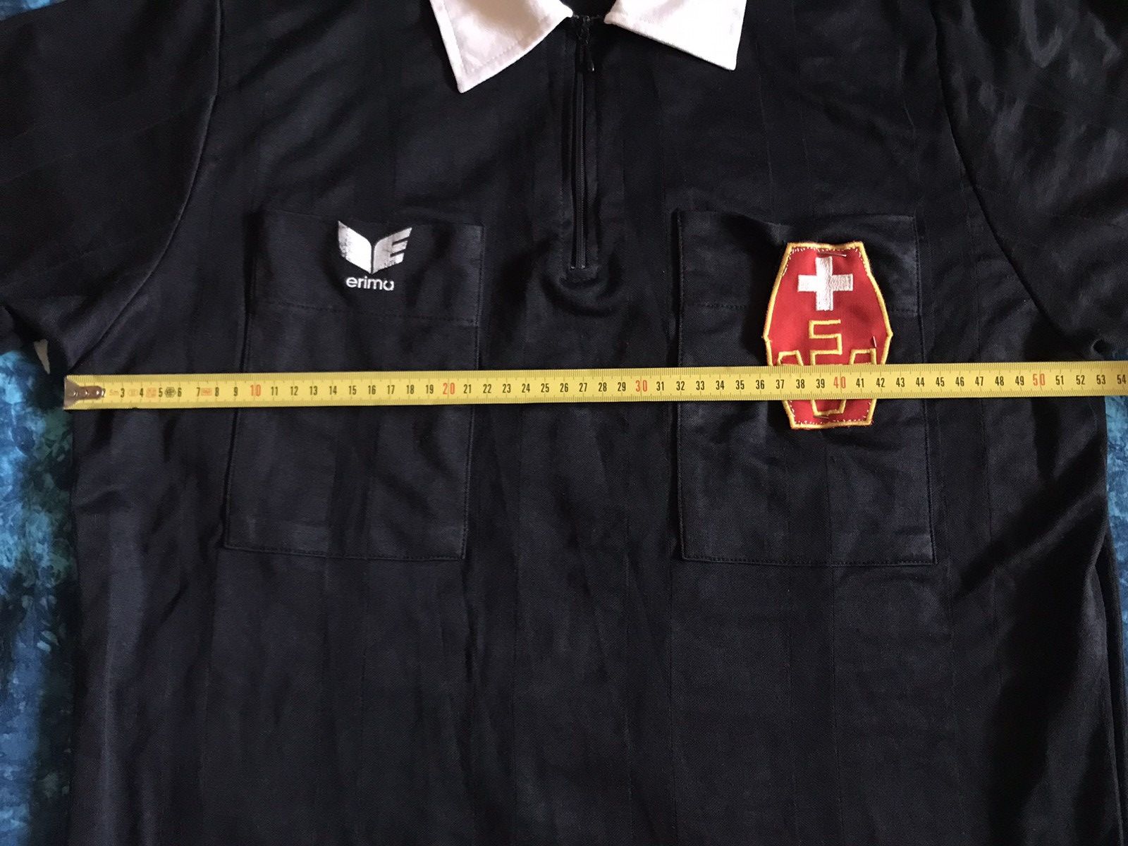 Erima Vintage Erima Switzerland 70s Football Referee Shirt Size US XL / EU 56 / 4 - 20 Thumbnail