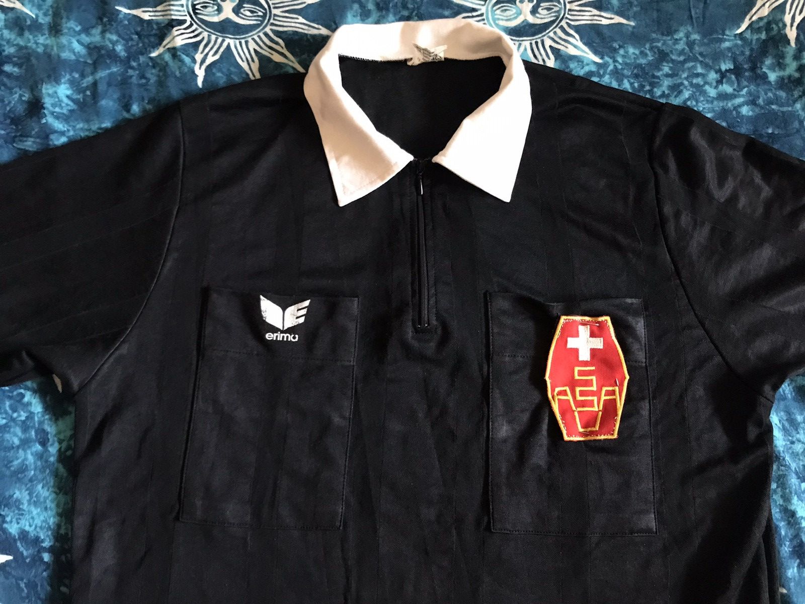 Erima Vintage Erima Switzerland 70s Football Referee Shirt Size US XL / EU 56 / 4 - 4 Thumbnail