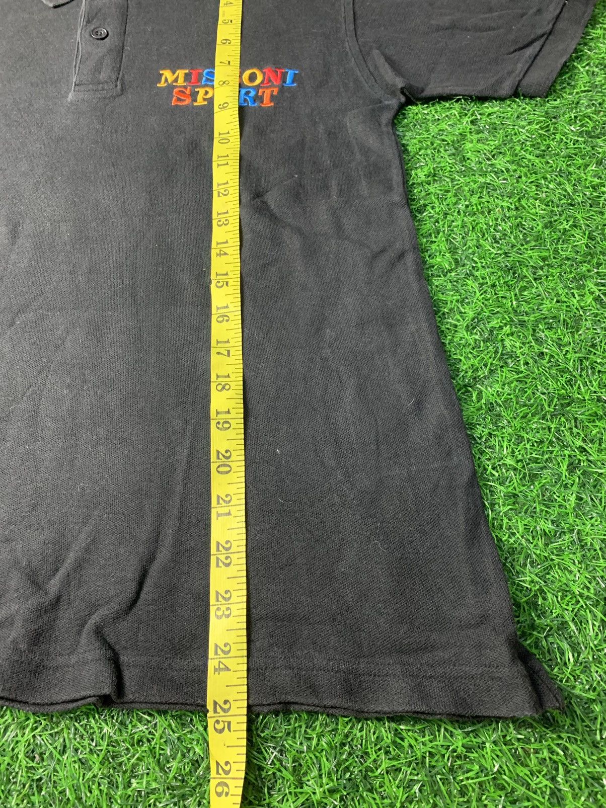 Other Missoni Sport Polo Tee Spell Out Embroidery Size US S / EU 44-46 / 1 - 8 Thumbnail