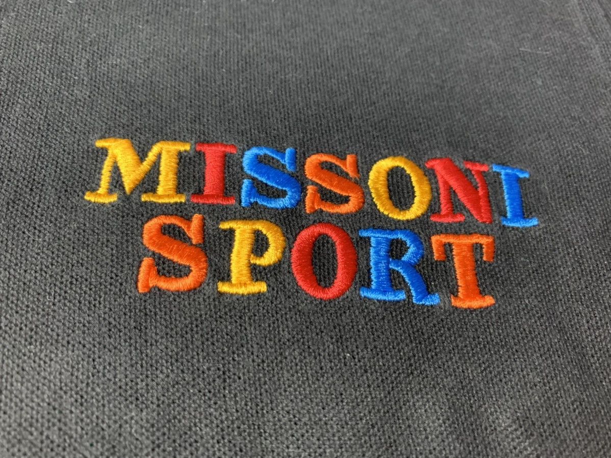 Other Missoni Sport Polo Tee Spell Out Embroidery Size US S / EU 44-46 / 1 - 2 Thumbnail