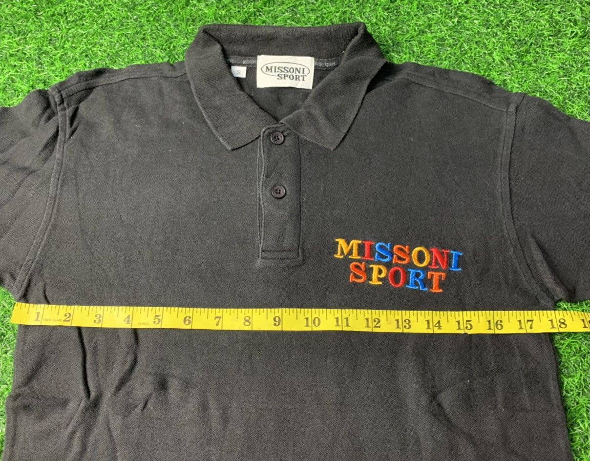 Other Missoni Sport Polo Tee Spell Out Embroidery Size US S / EU 44-46 / 1 - 7 Thumbnail